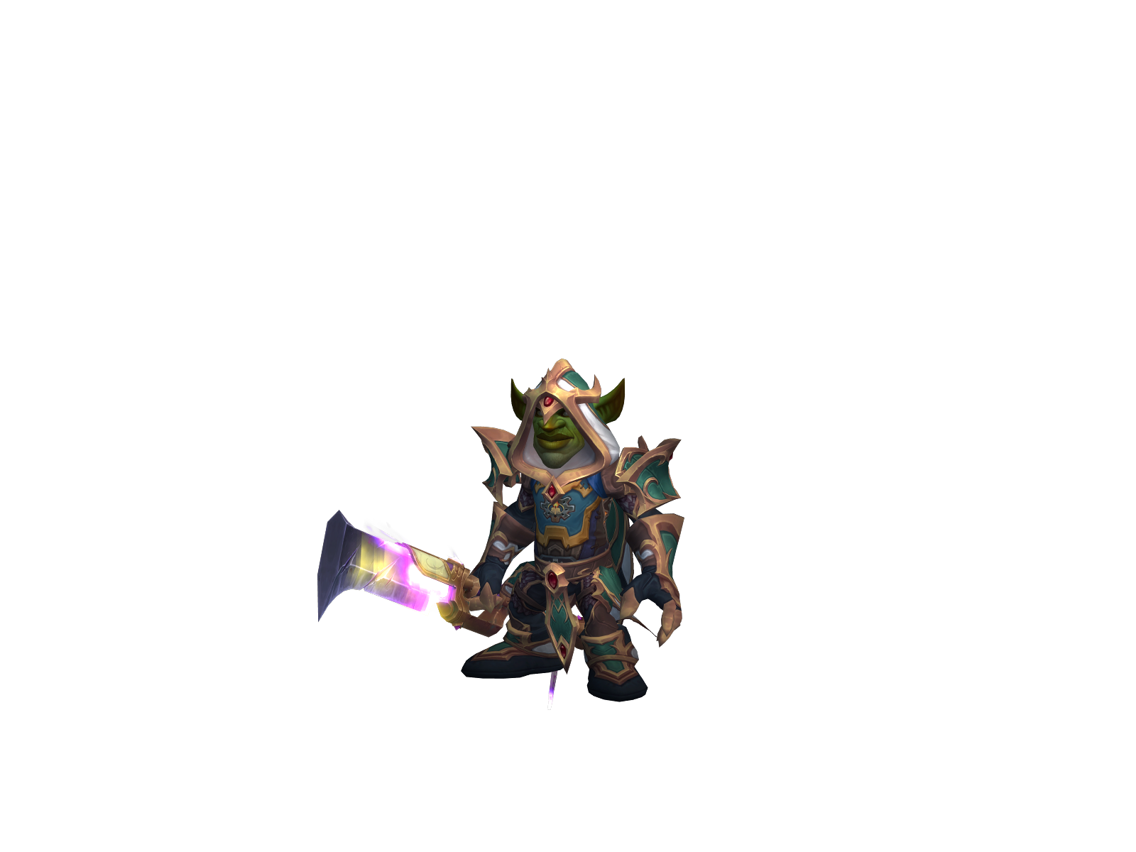 Рексон 3D character render
