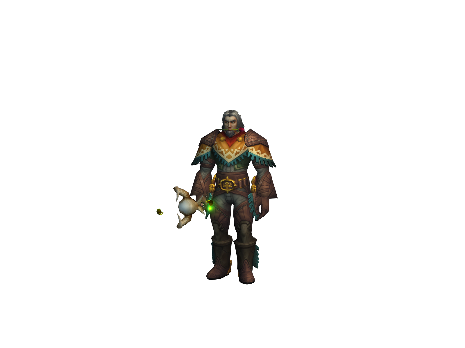 Бульбаросса 3D character render