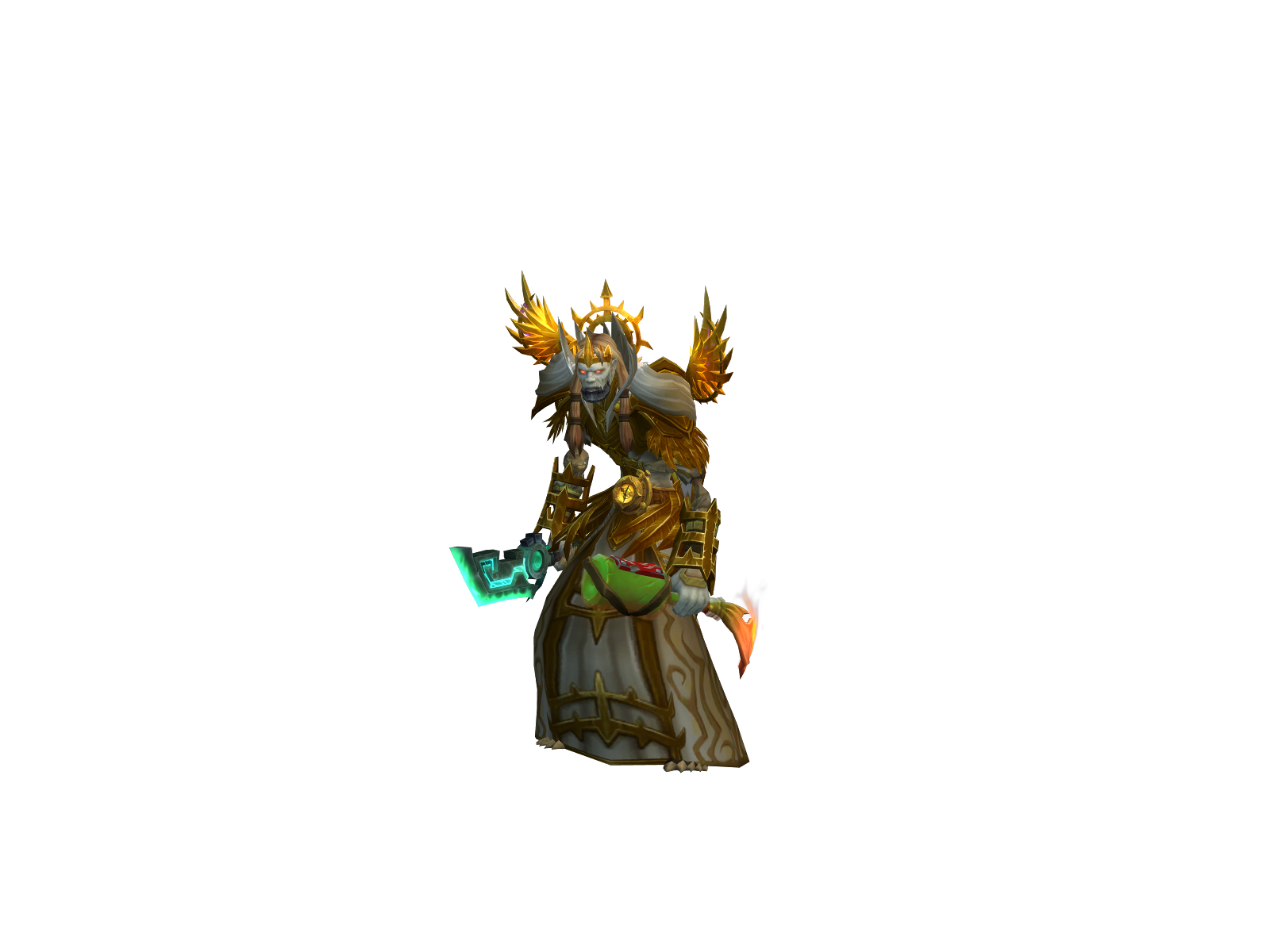 Верей 3D character render