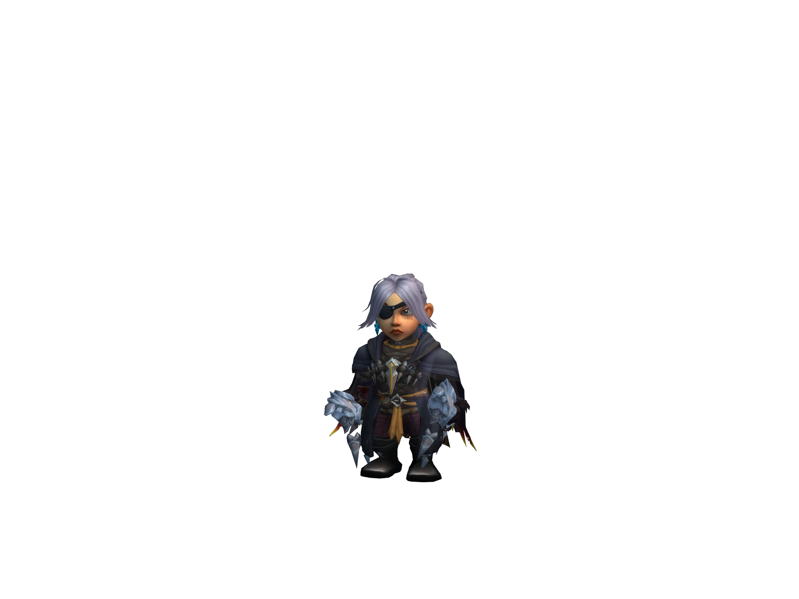 Лайтни 3D character render