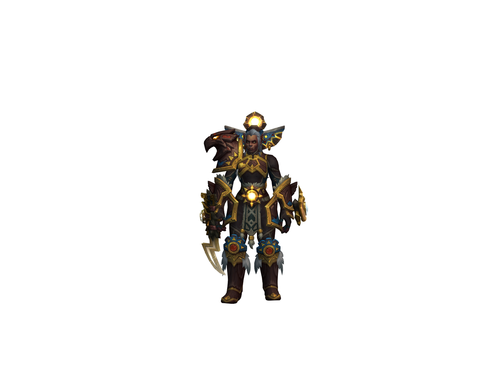 Джанзи 3D character render