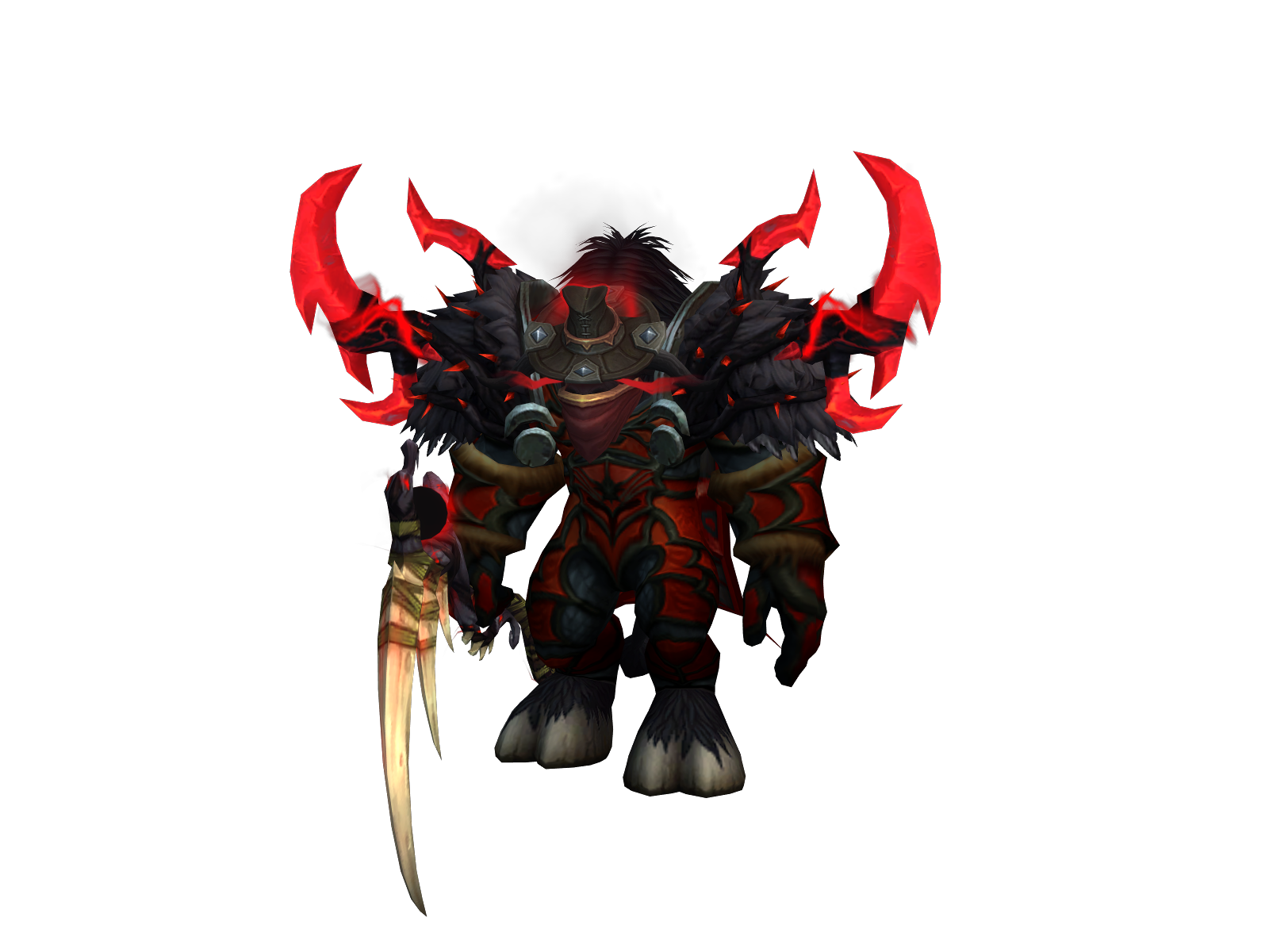 Драг 3D character render