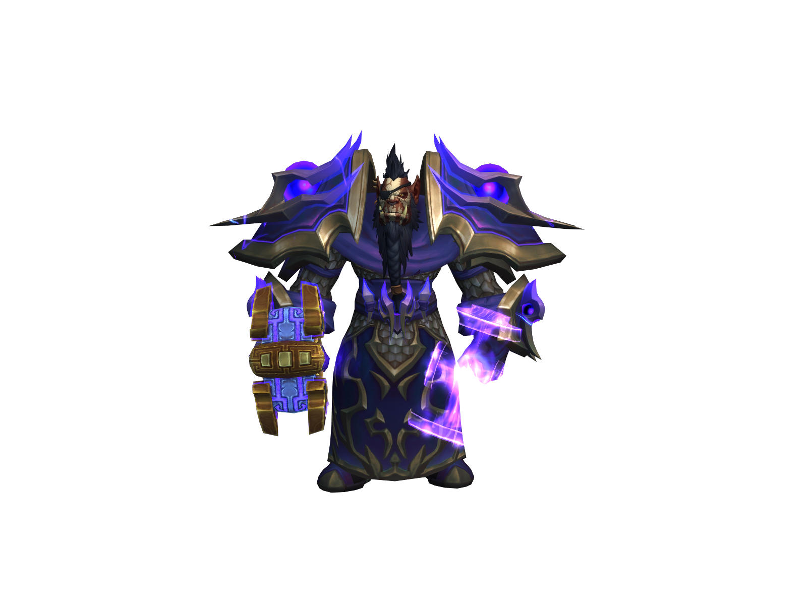 Пусикрашер 3D character render