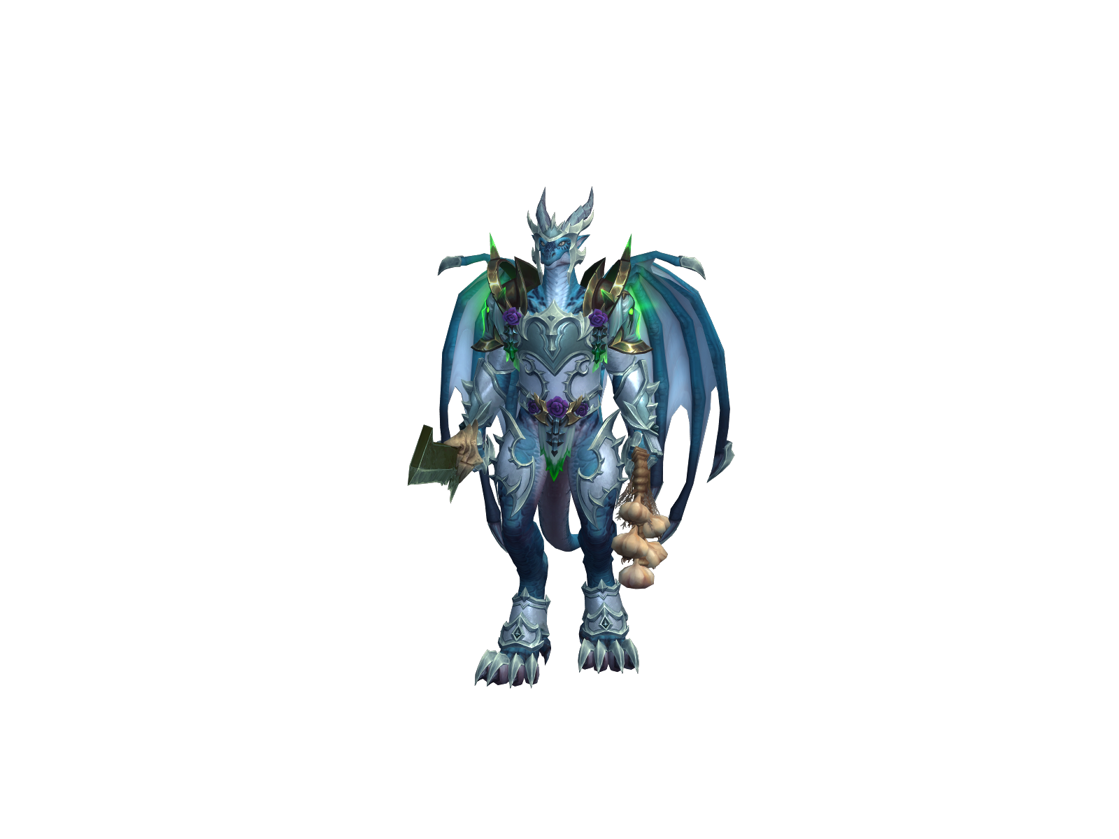 Азорис 3D character render