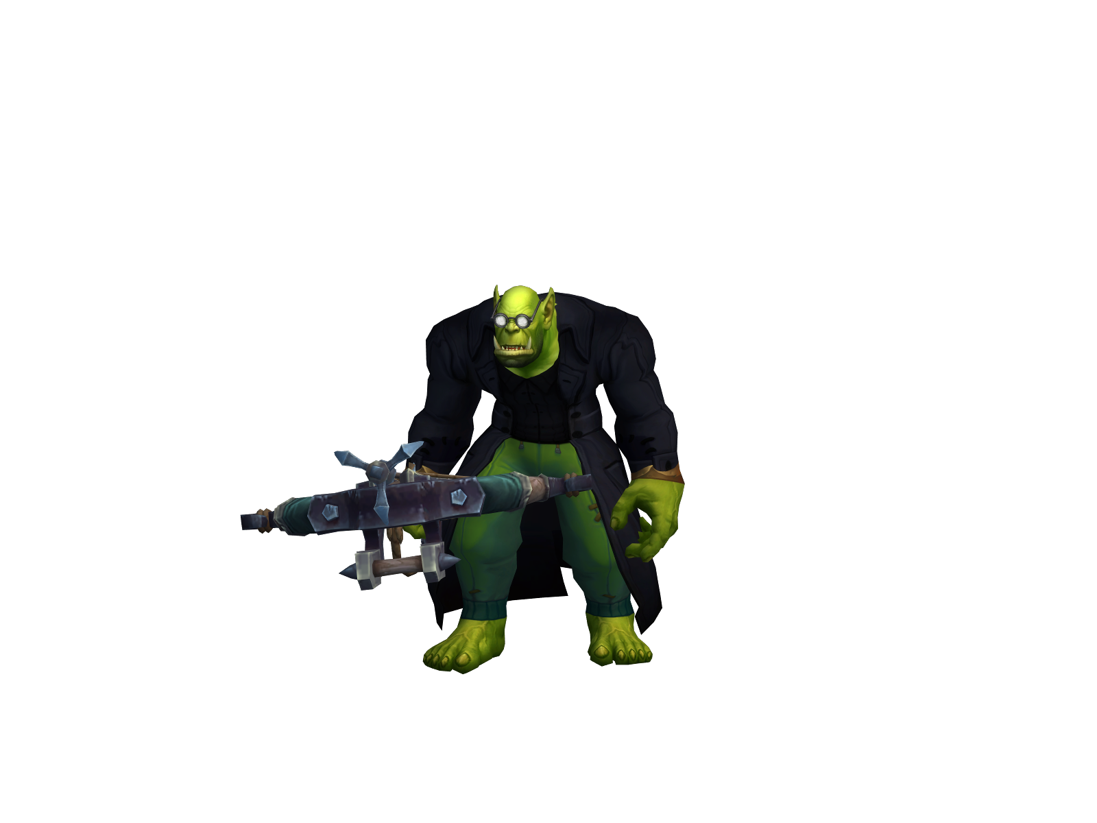 Суперасист 3D character render