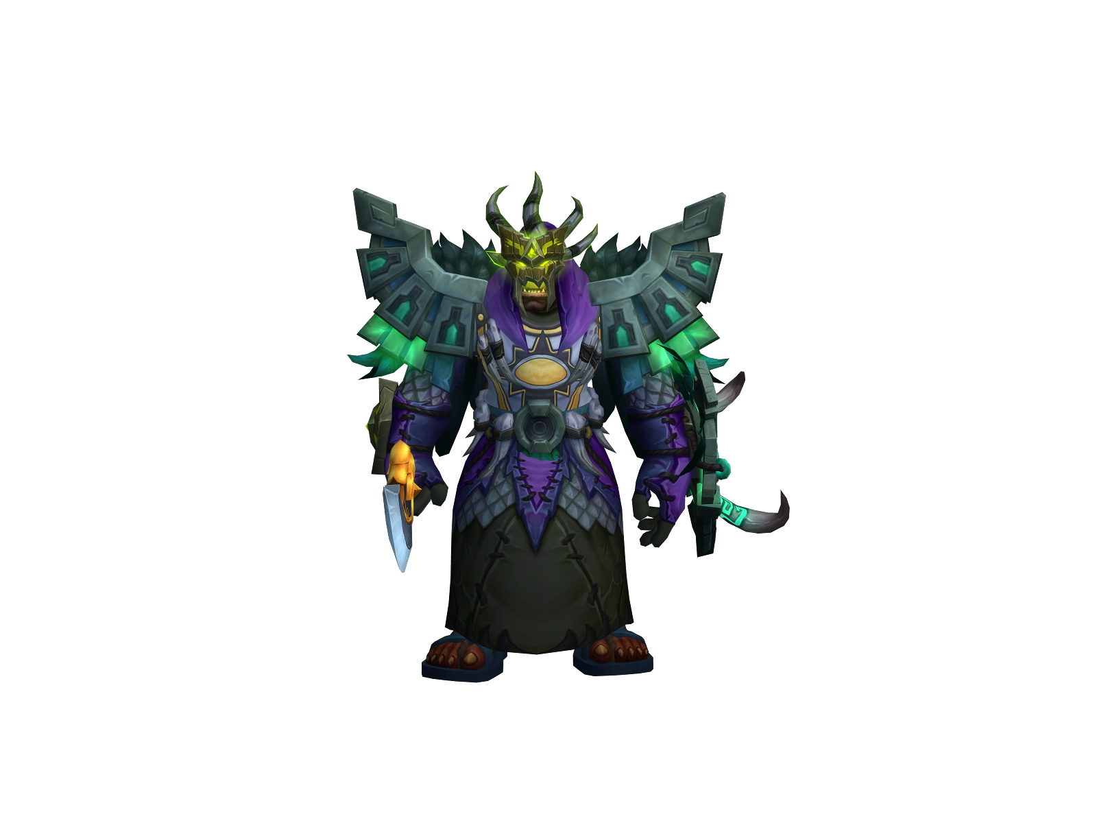 Незнаком 3D character render
