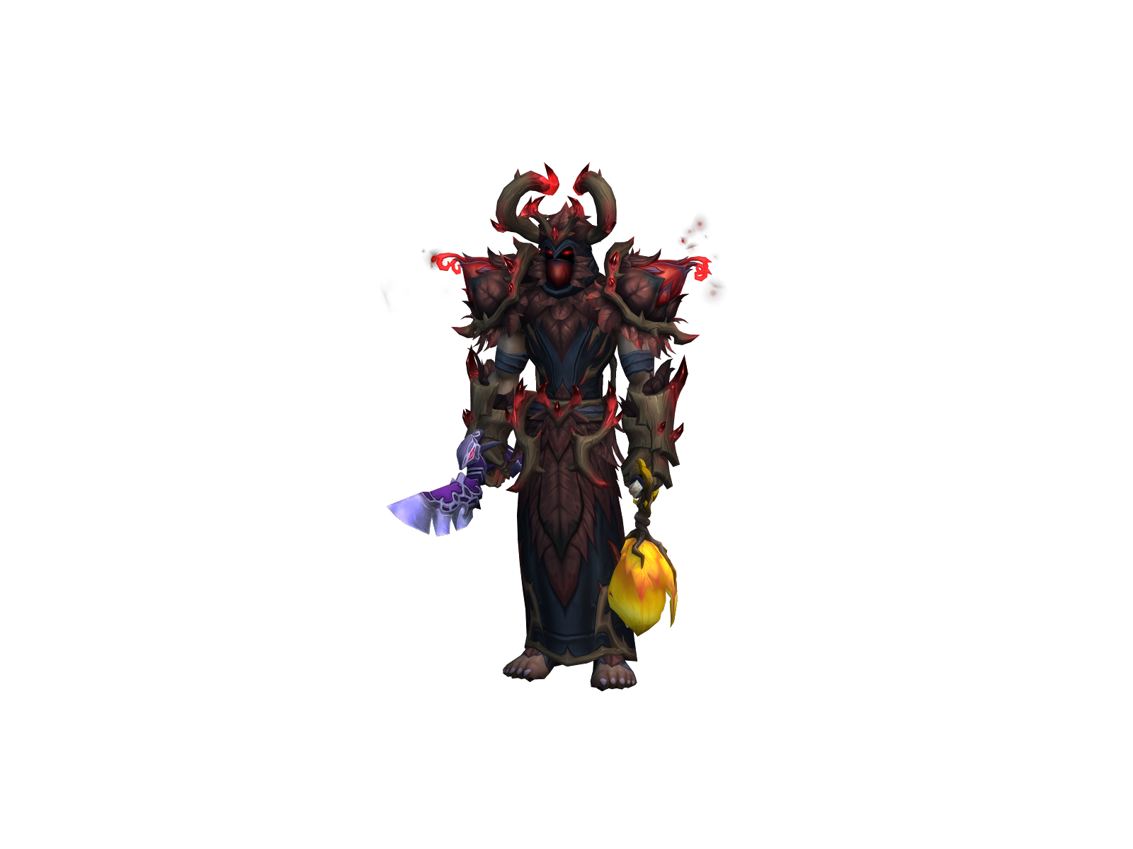 Листикмистик 3D character render