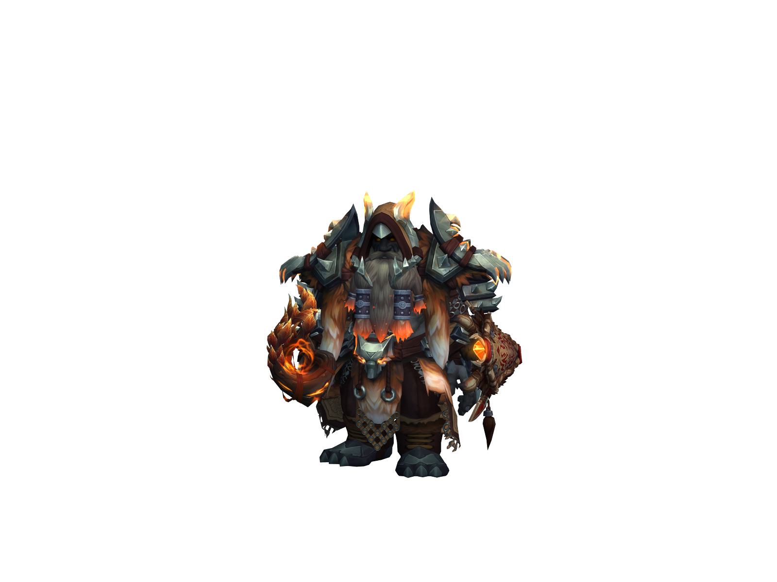 доккью 3D character render