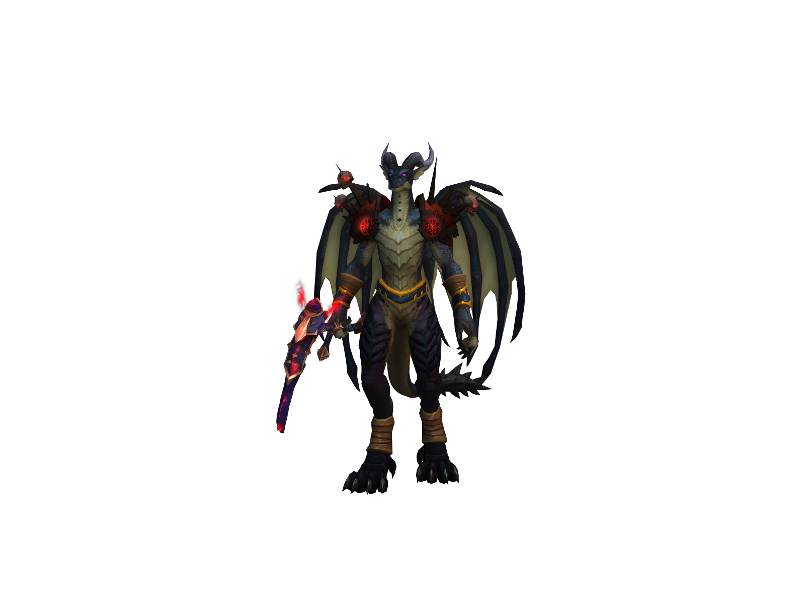Феодарон 3D character render