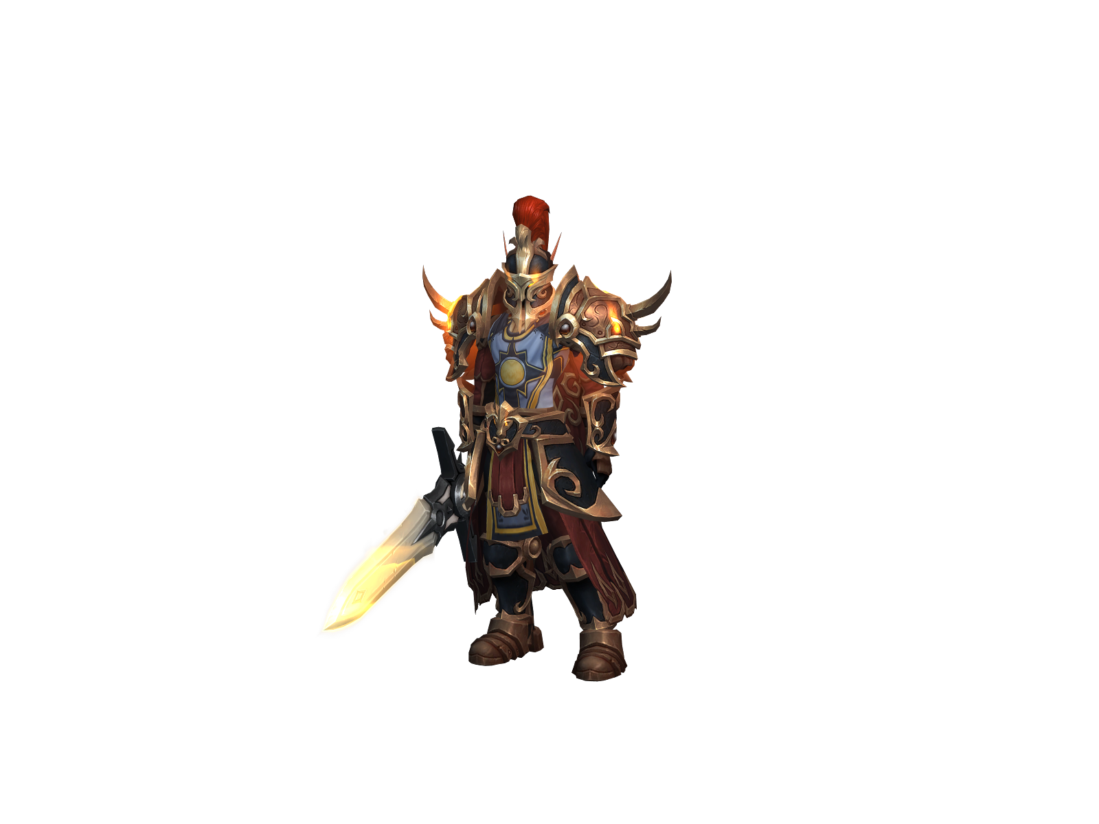 Вирго 3D character render