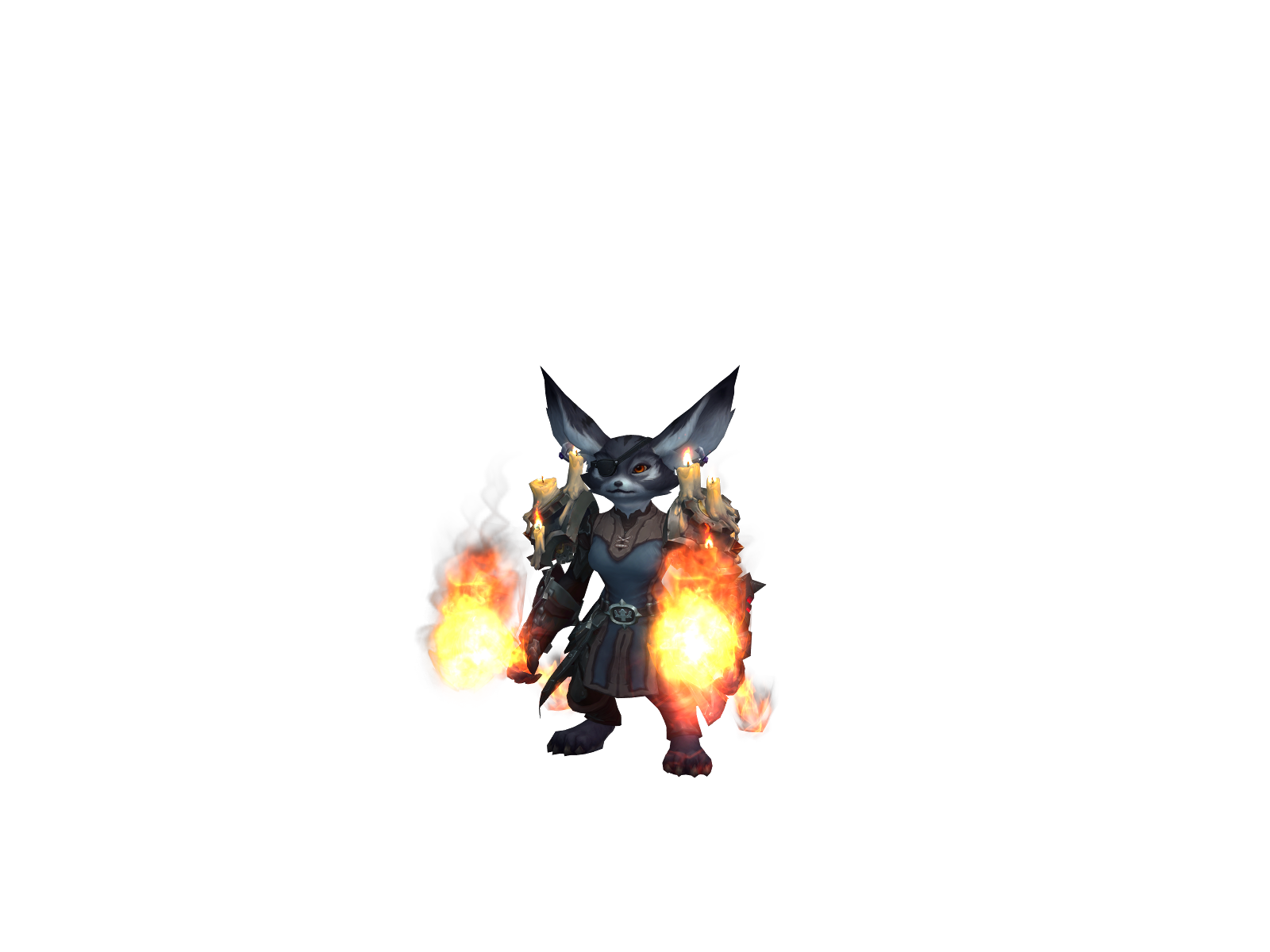 Пиксалина 3D character render