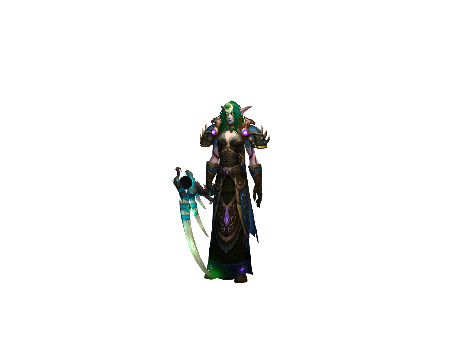 Кельнарос 3D character render