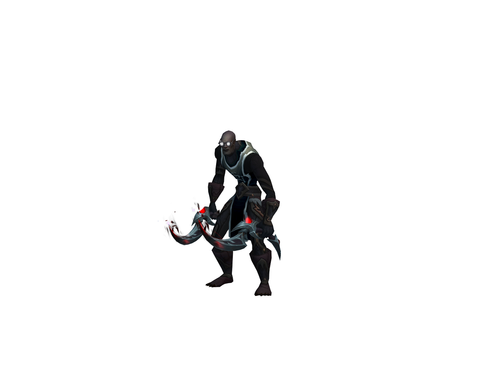Мокото 3D character render
