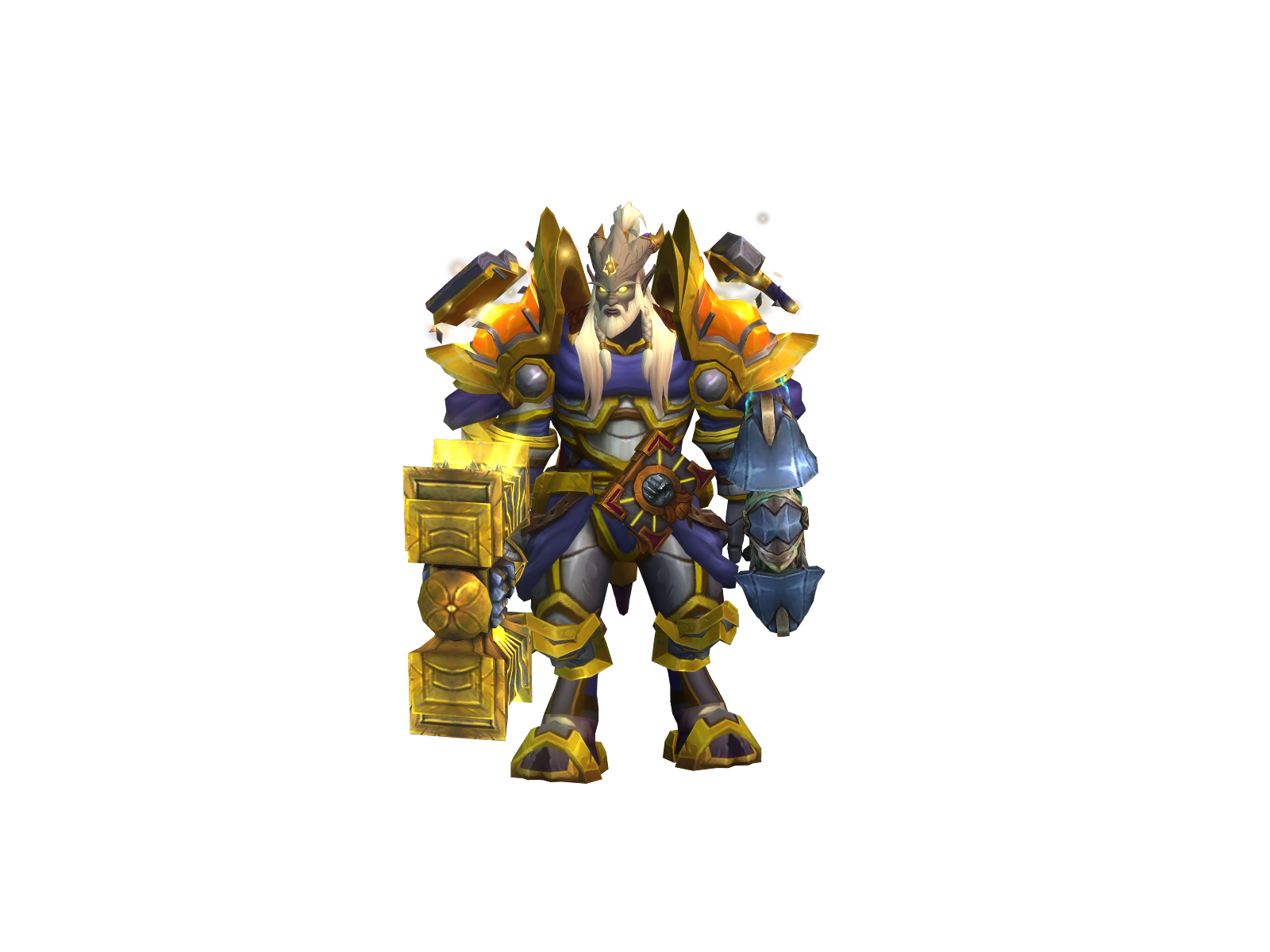 Небесий 3D character render