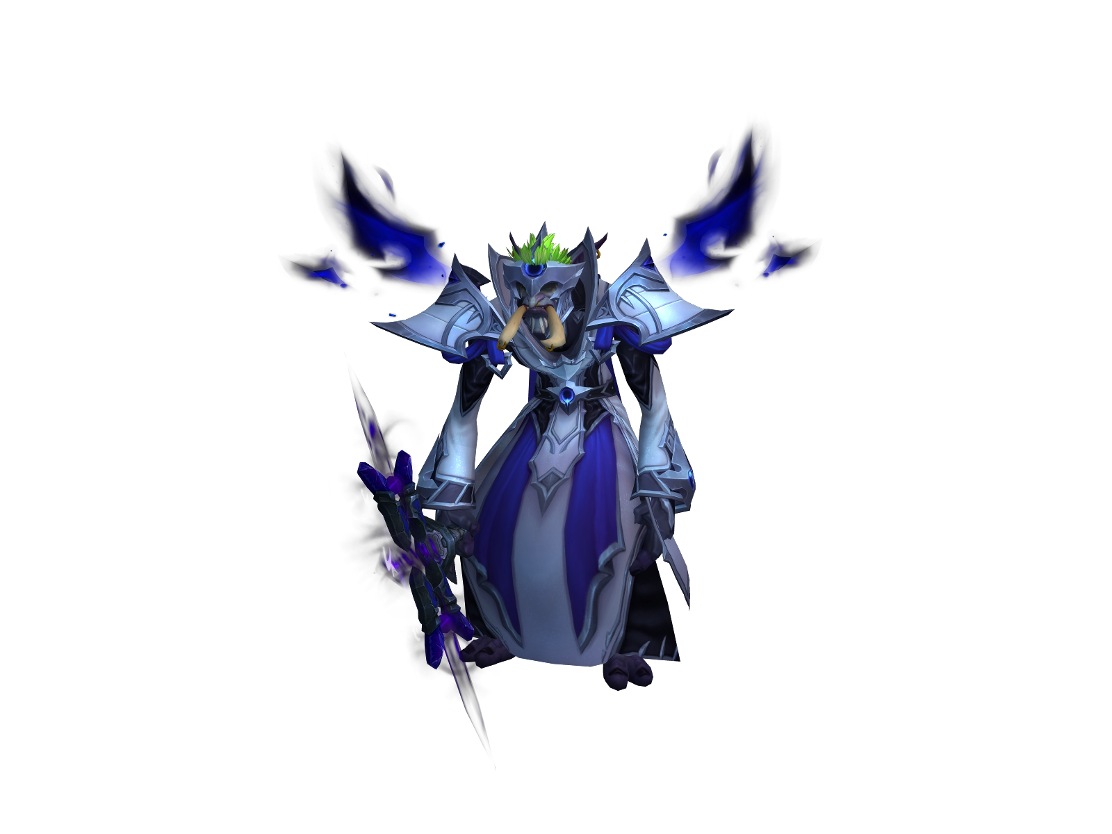 Зря 3D character render