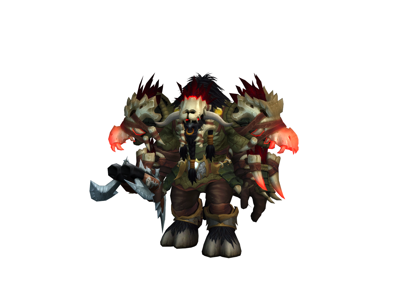 Демогоргоныч 3D character render