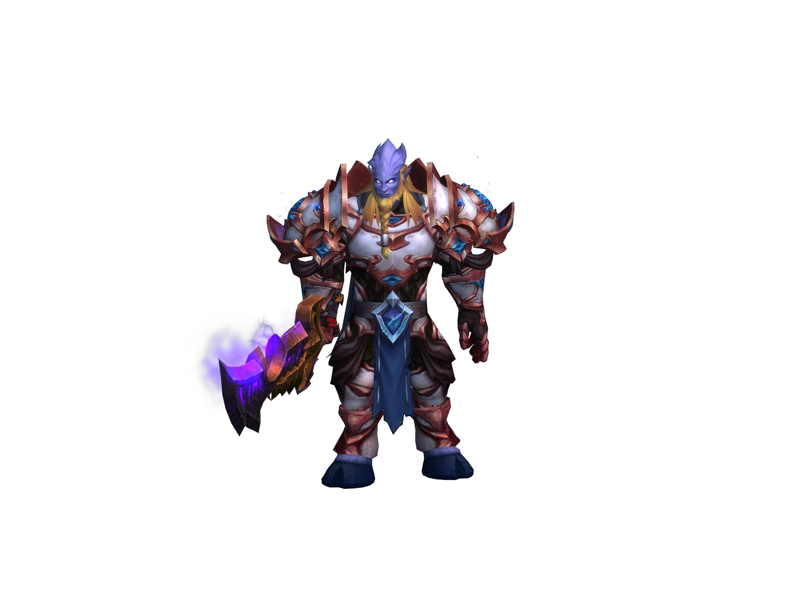 Рай 3D character render