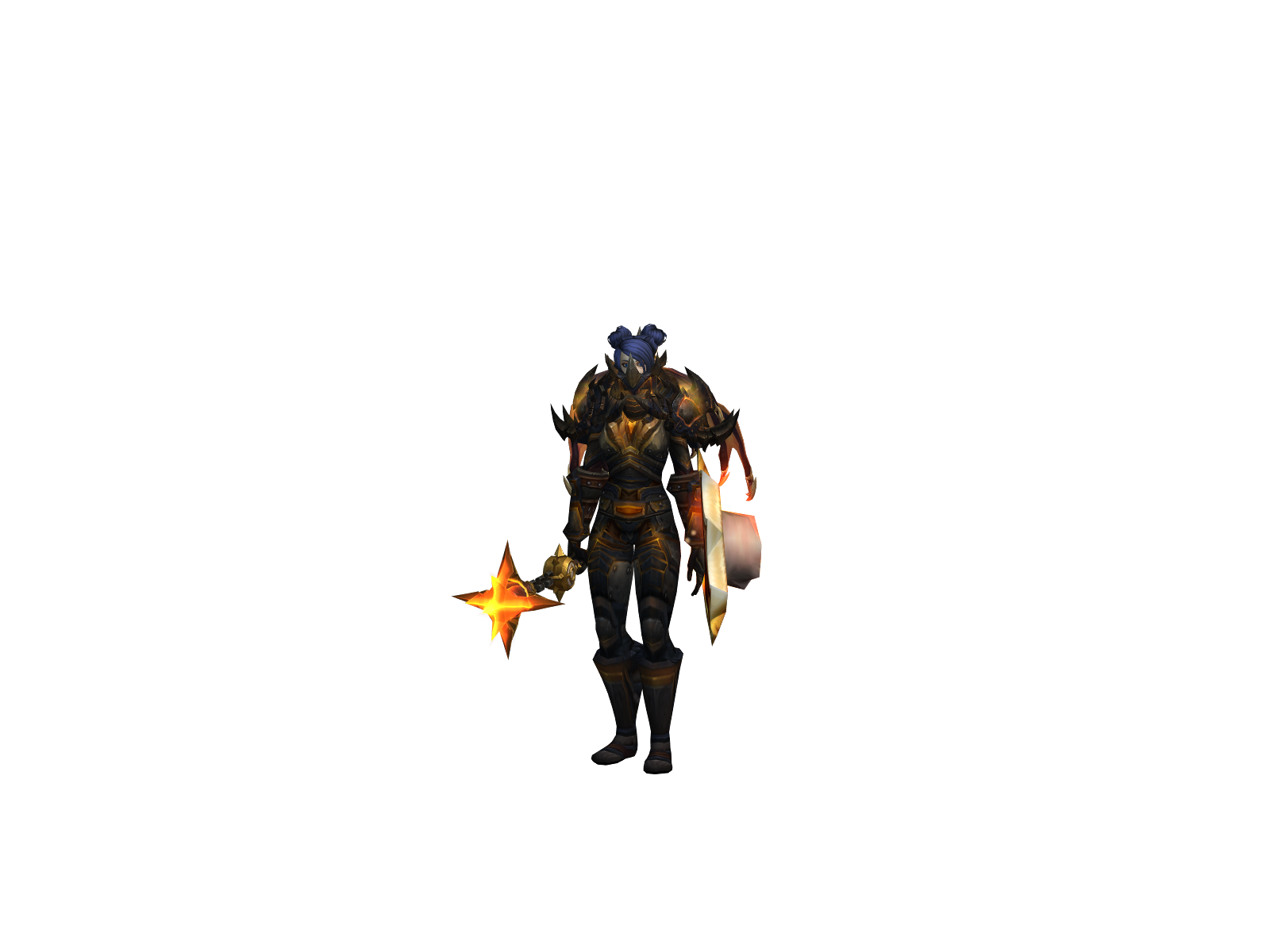 Анярезист 3D character render