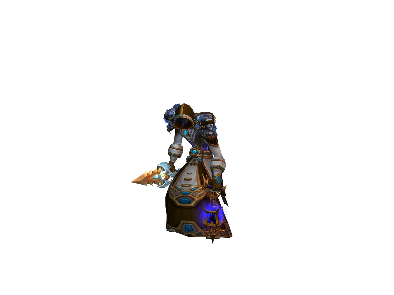 стулолицый 3D character render