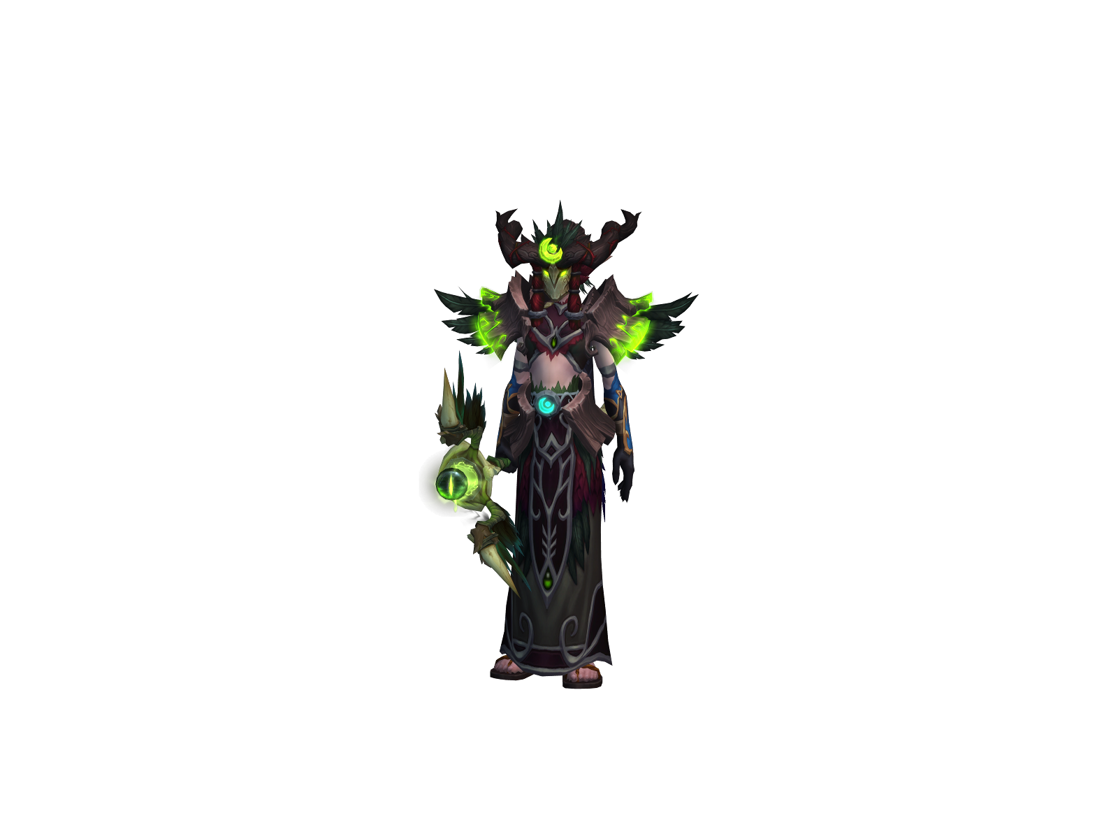 Даена 3D character render