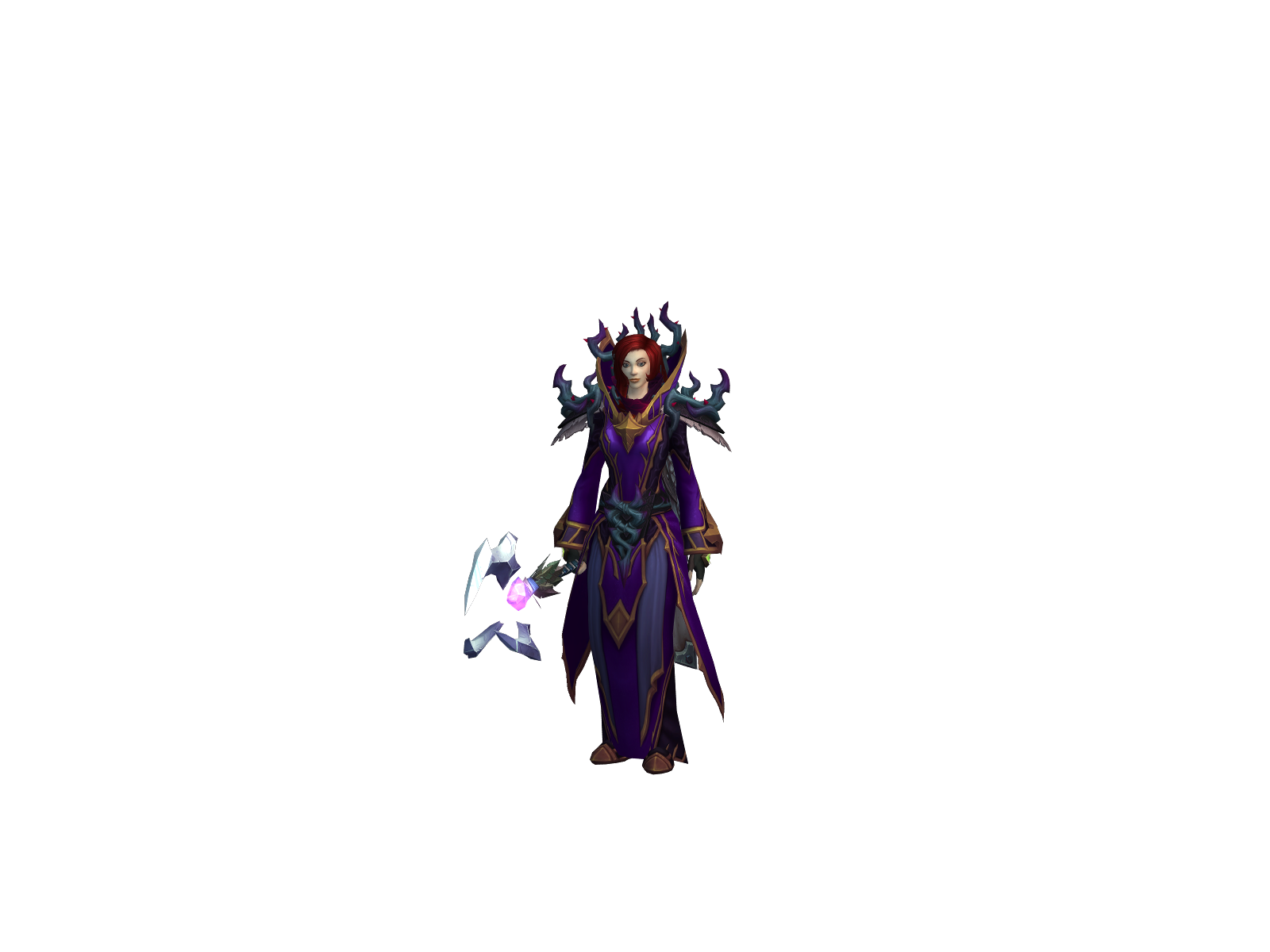 Баклуша 3D character render