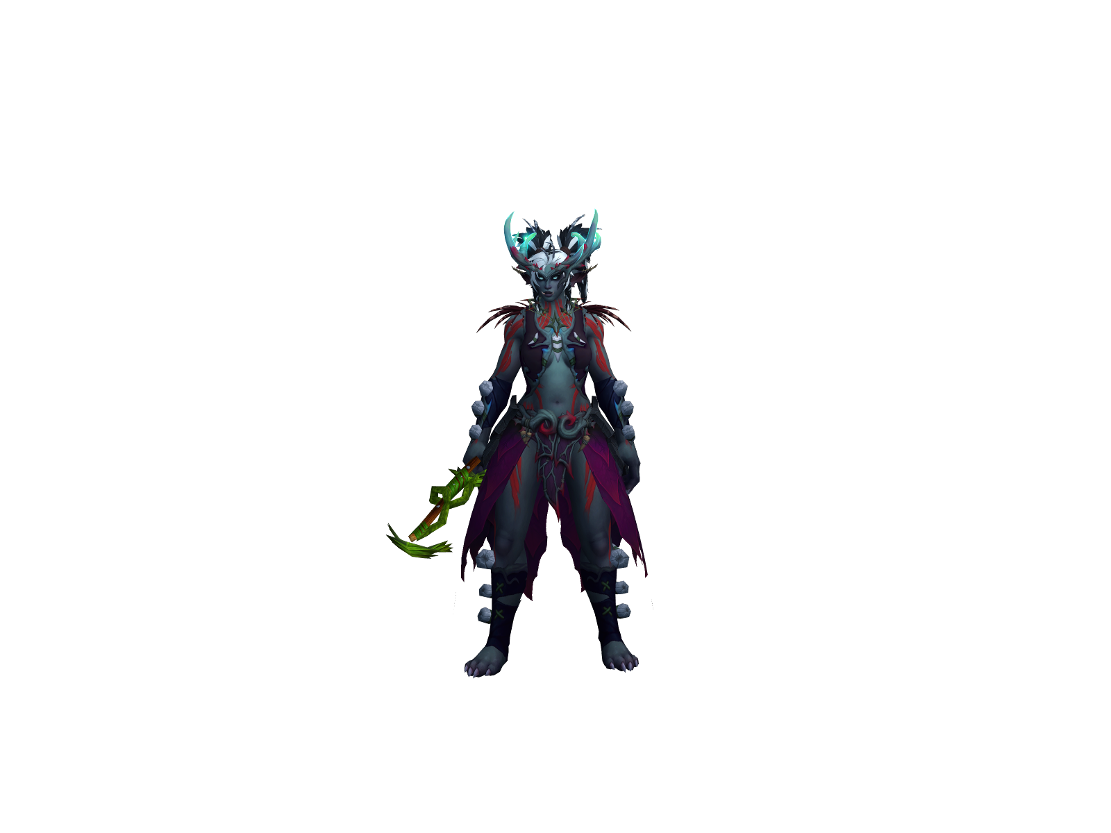 Нея 3D character render