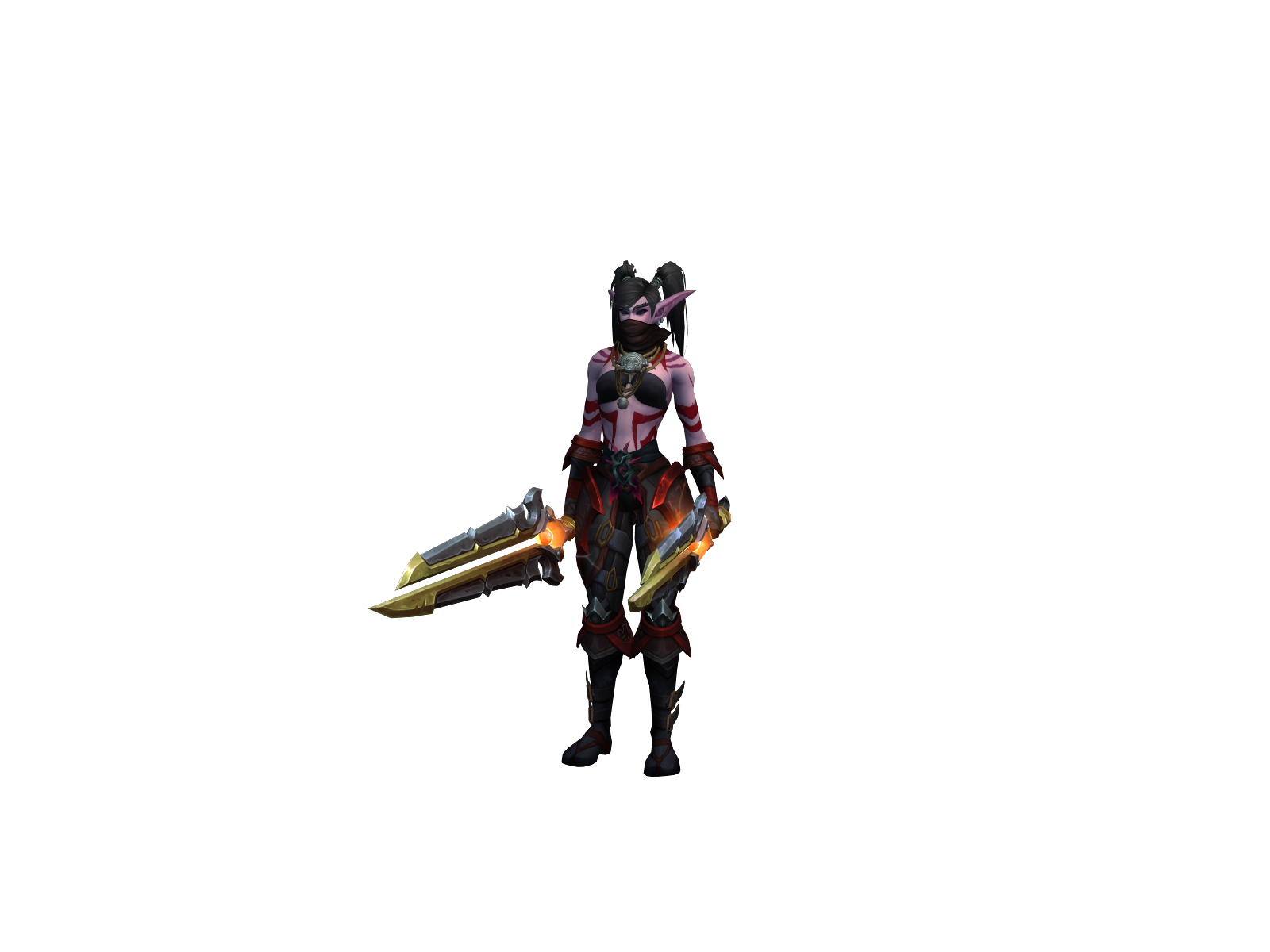 Ворзонин 3D character render