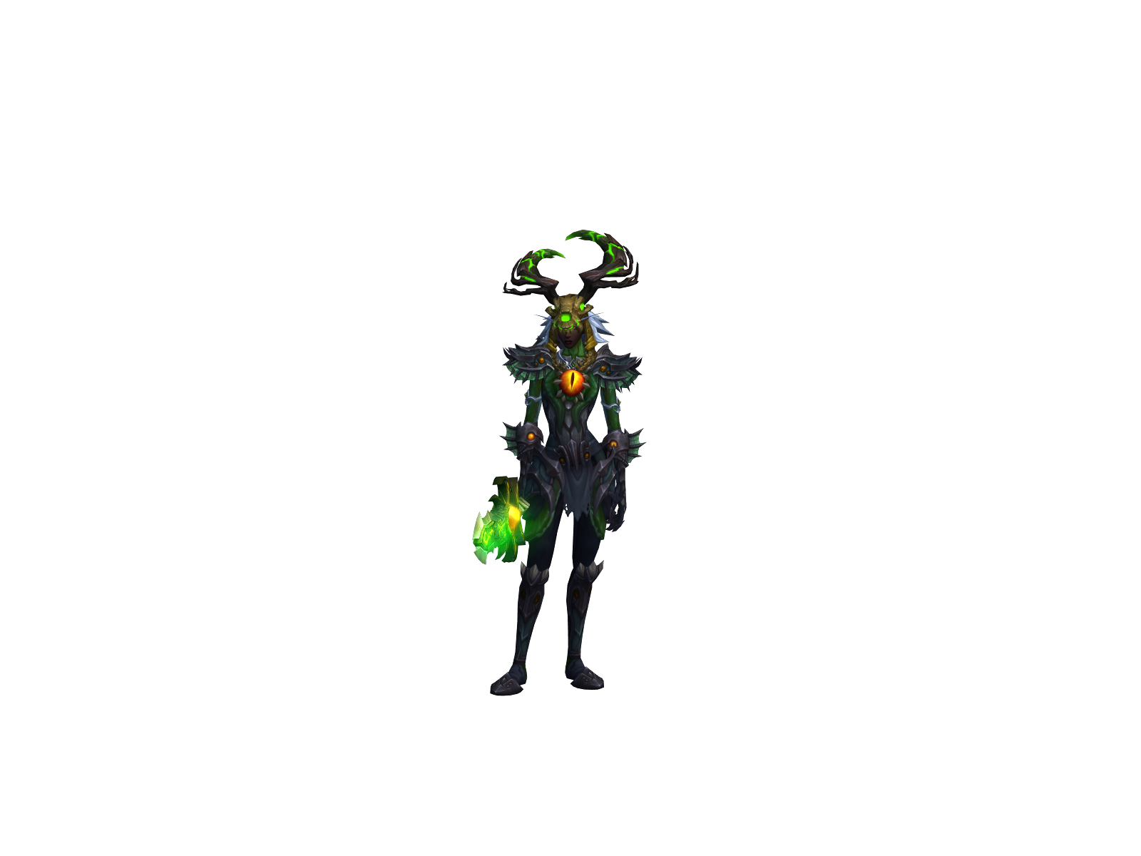 Макфлури 3D character render