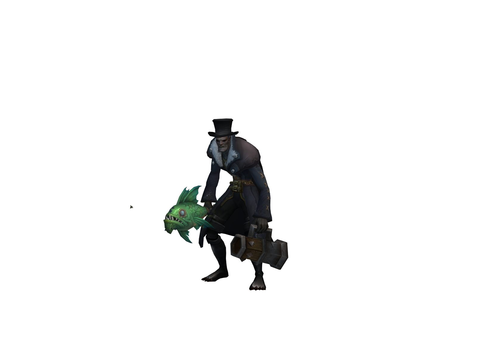 Джулибуба 3D character render