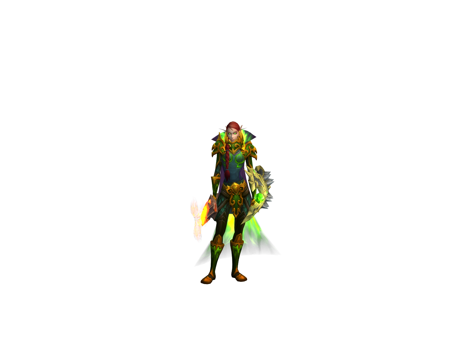 Лалуша 3D character render