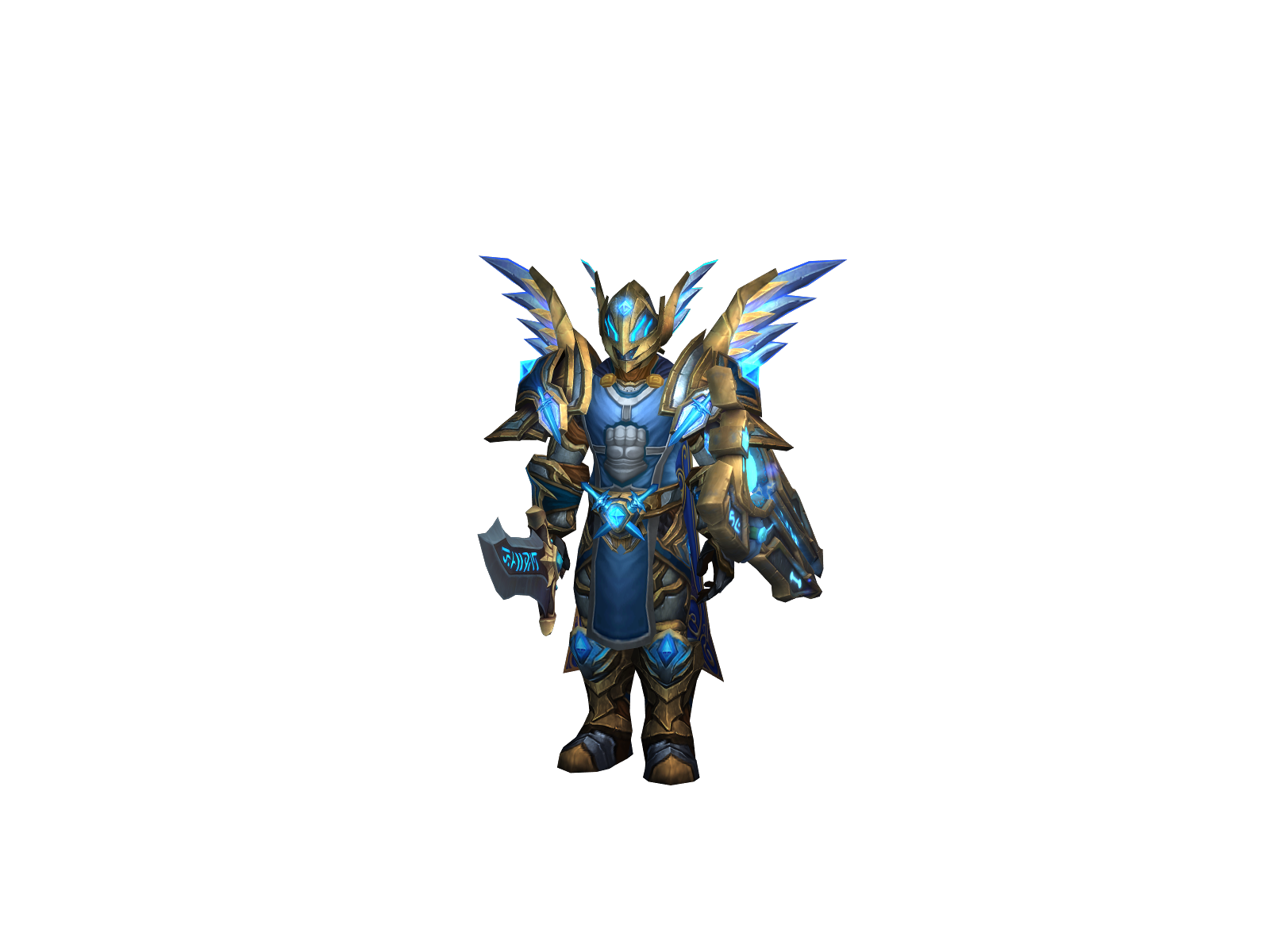 Тирроель 3D character render
