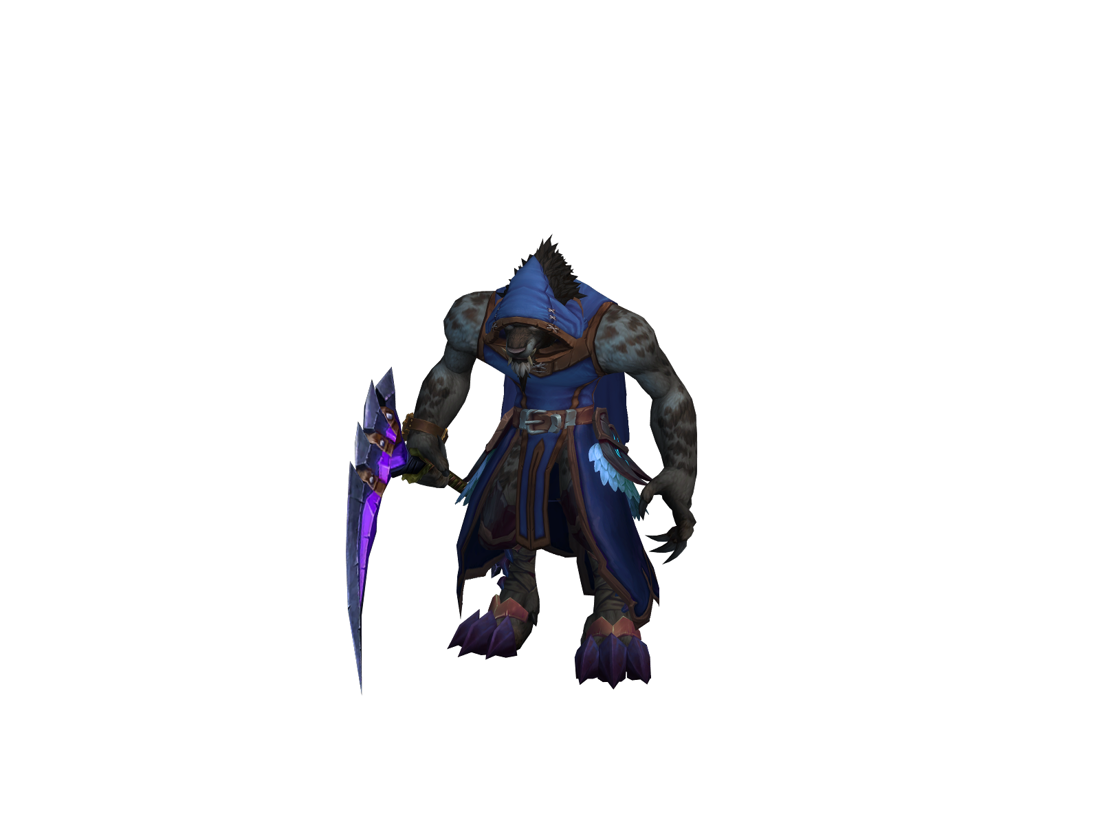 Зейс 3D character render