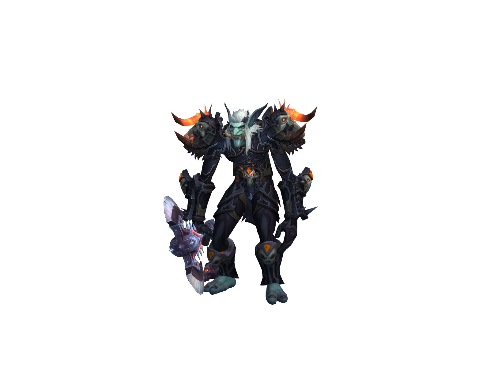 Морбид 3D character render