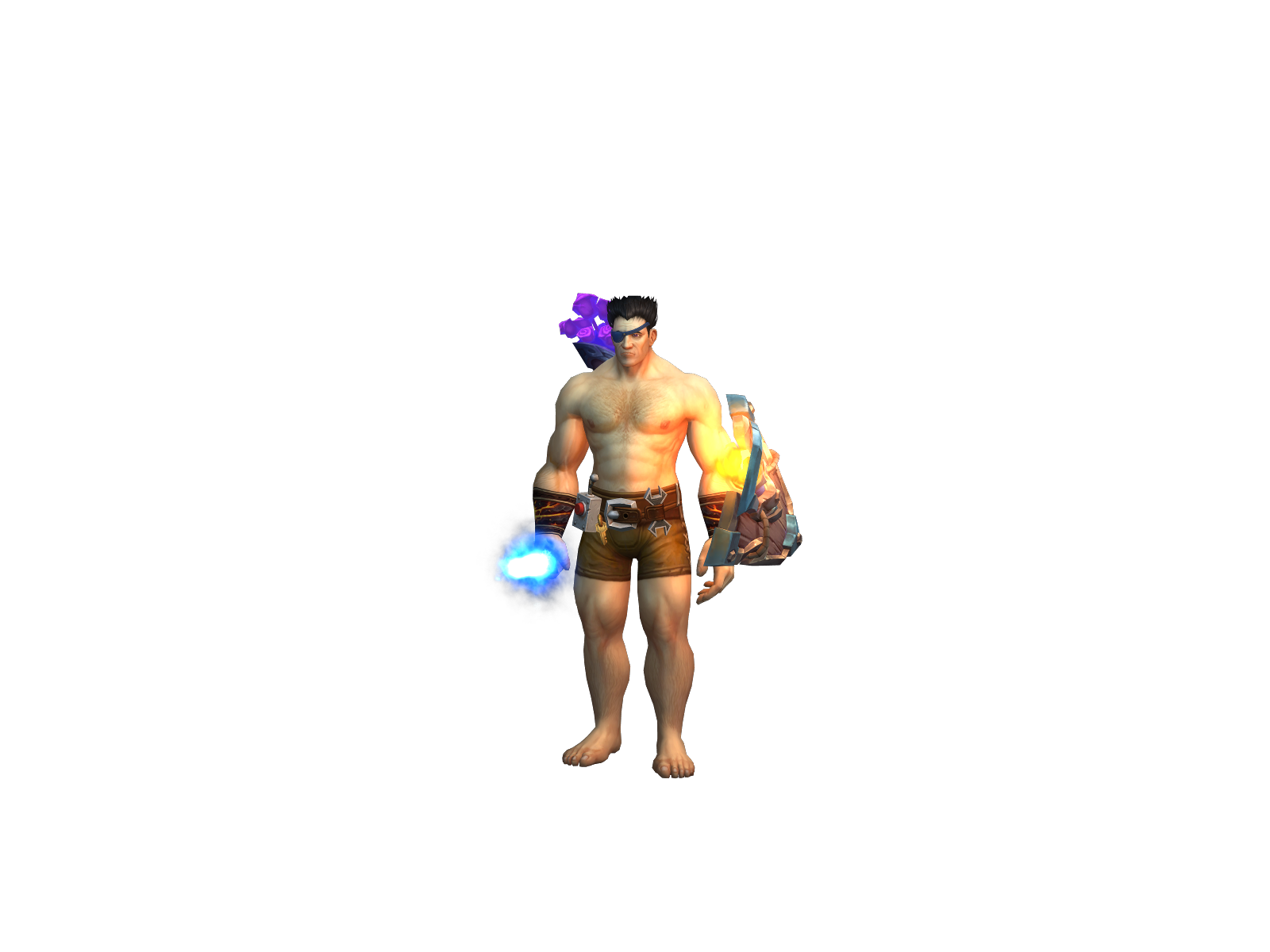 Клостим 3D character render