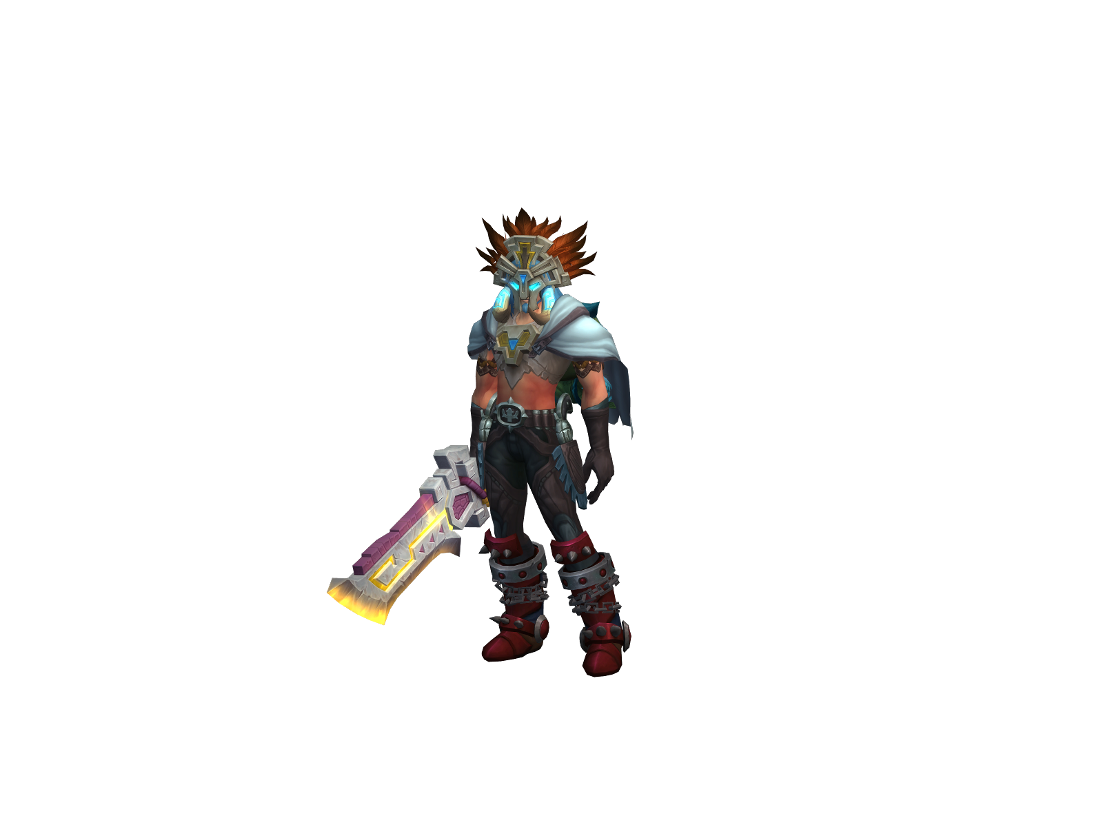 крико 3D character render