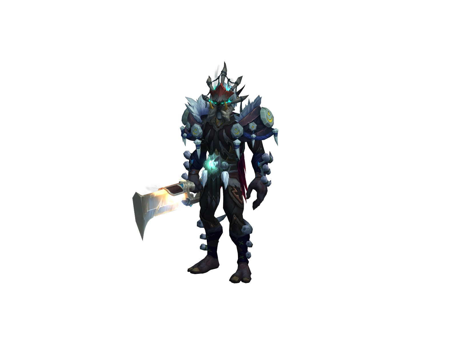 Осквиртитель 3D character render