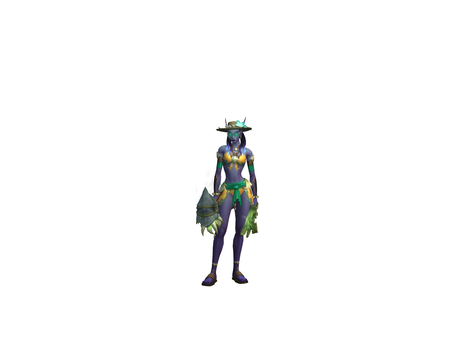 Гаврилиия 3D character render