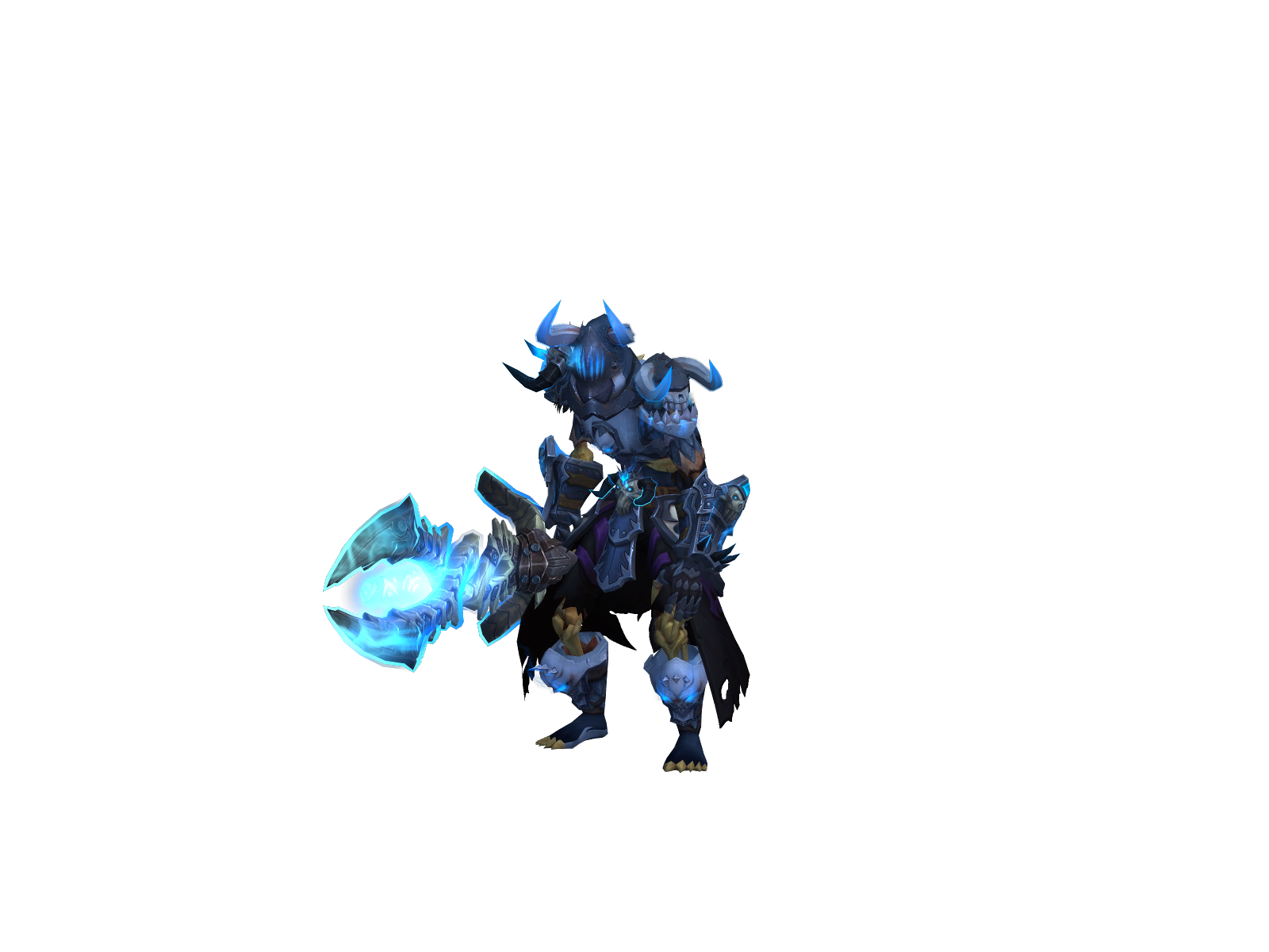 Дрейт 3D character render