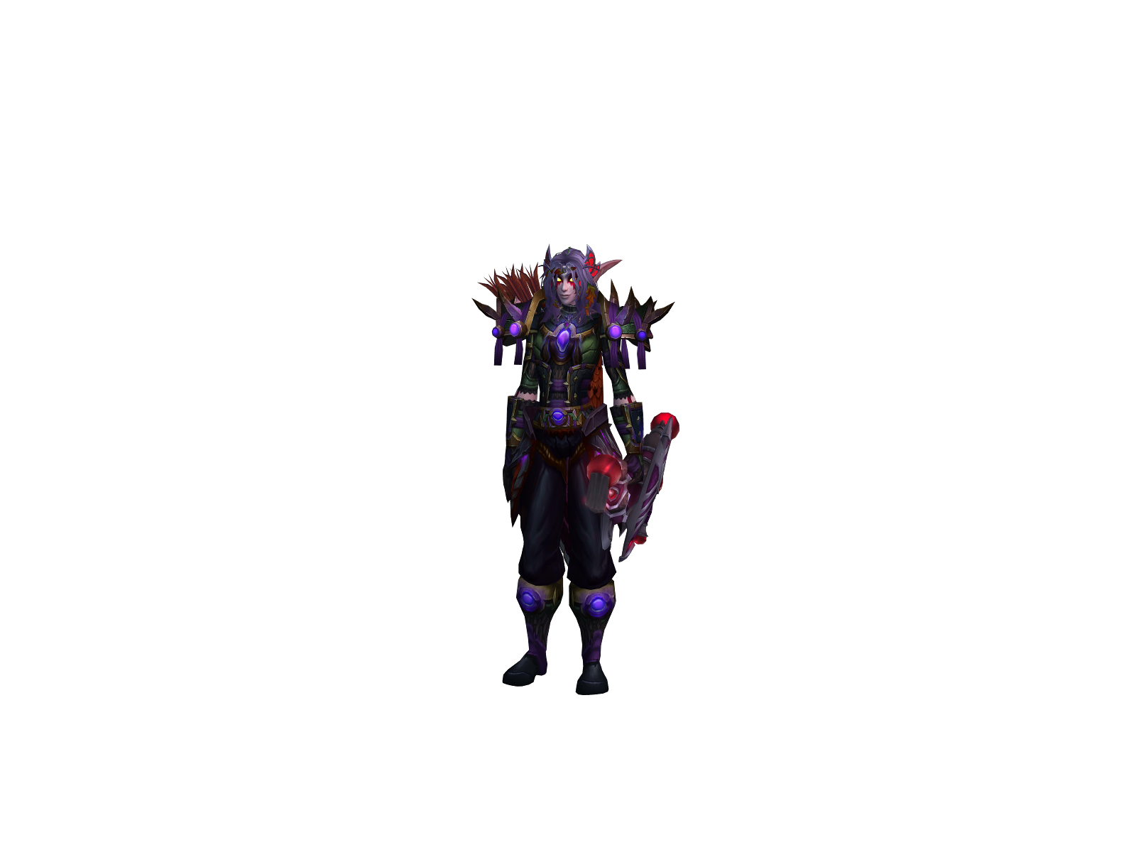 Шэрид 3D character render