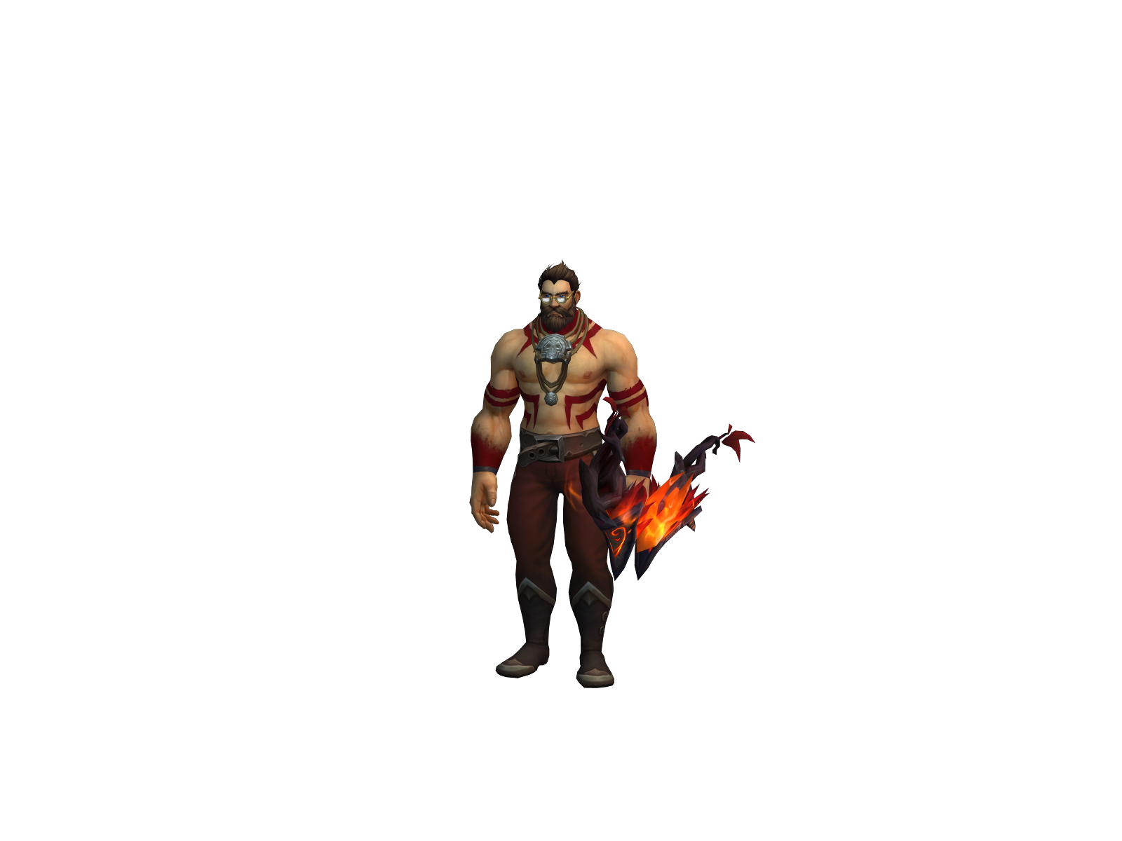 Дивинум 3D character render