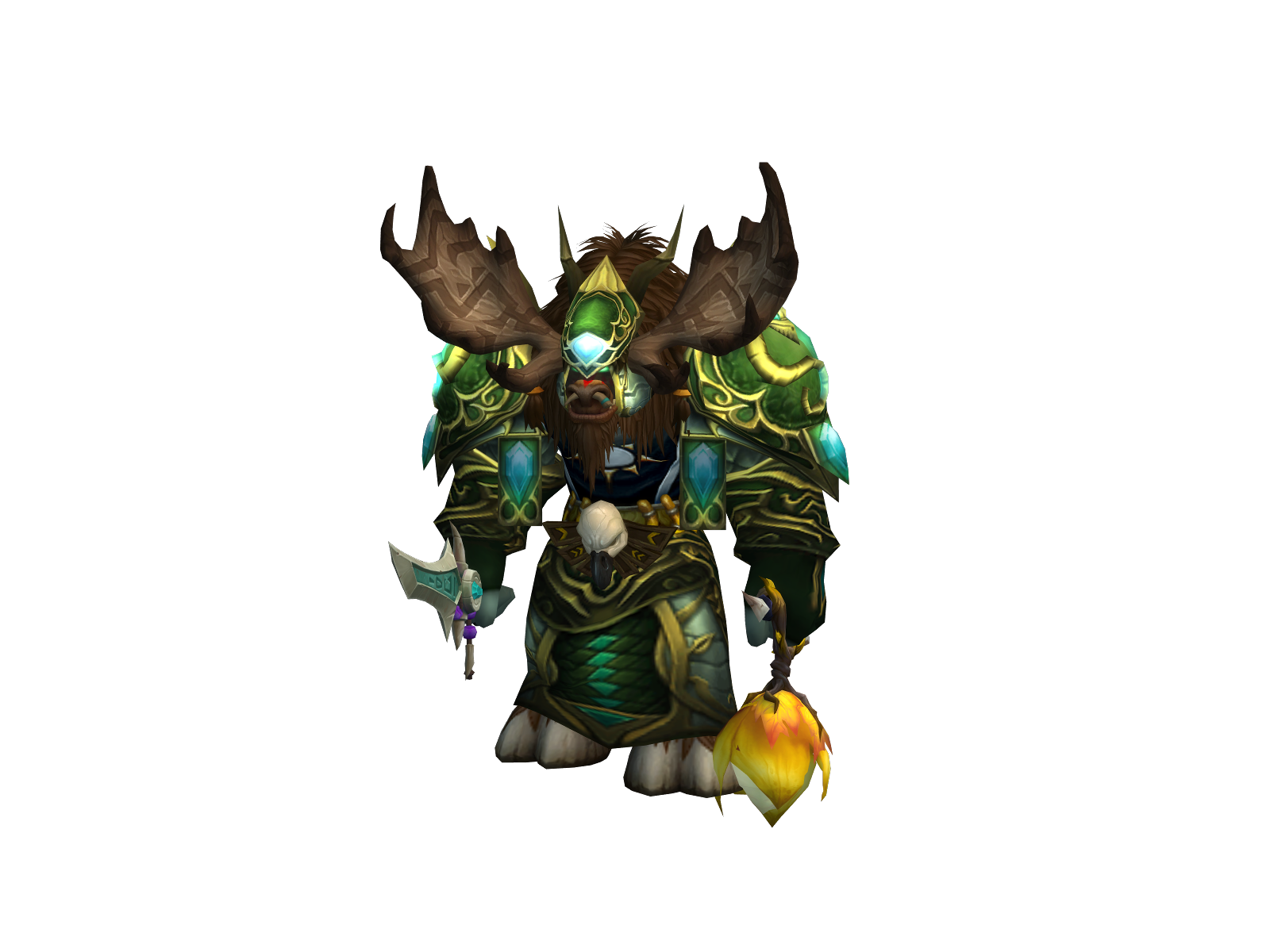 Valdraqus 3D character render