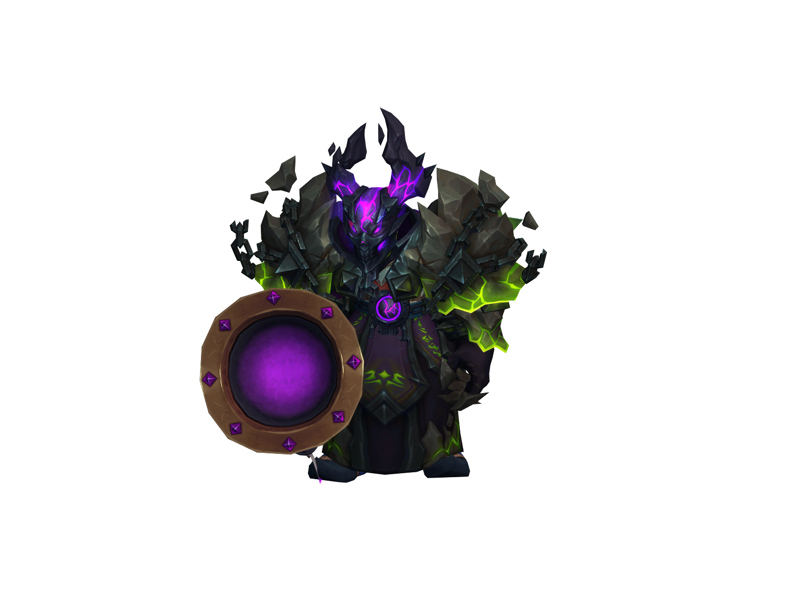 Zebulon 3D character render