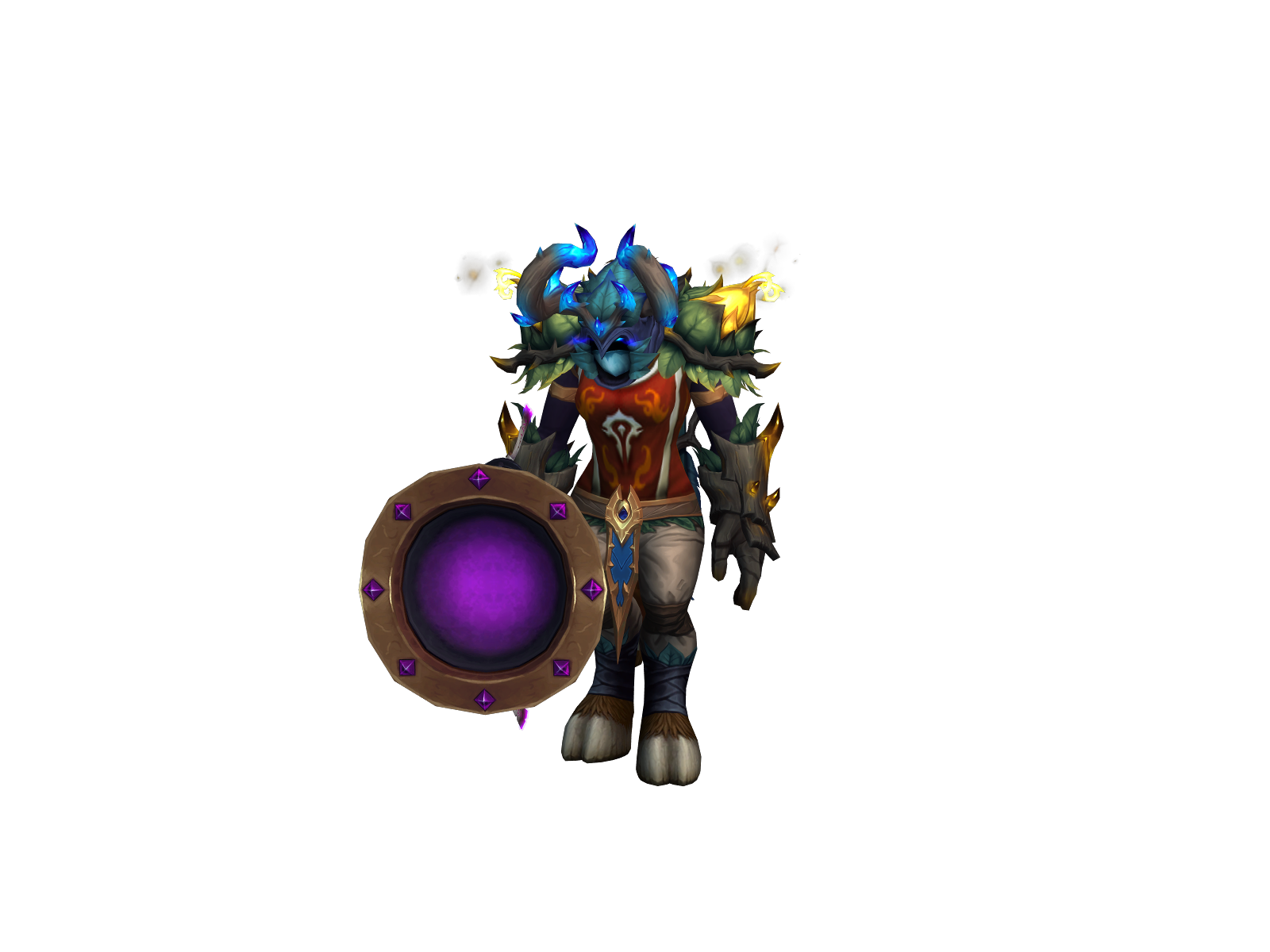 Areti 3D character render
