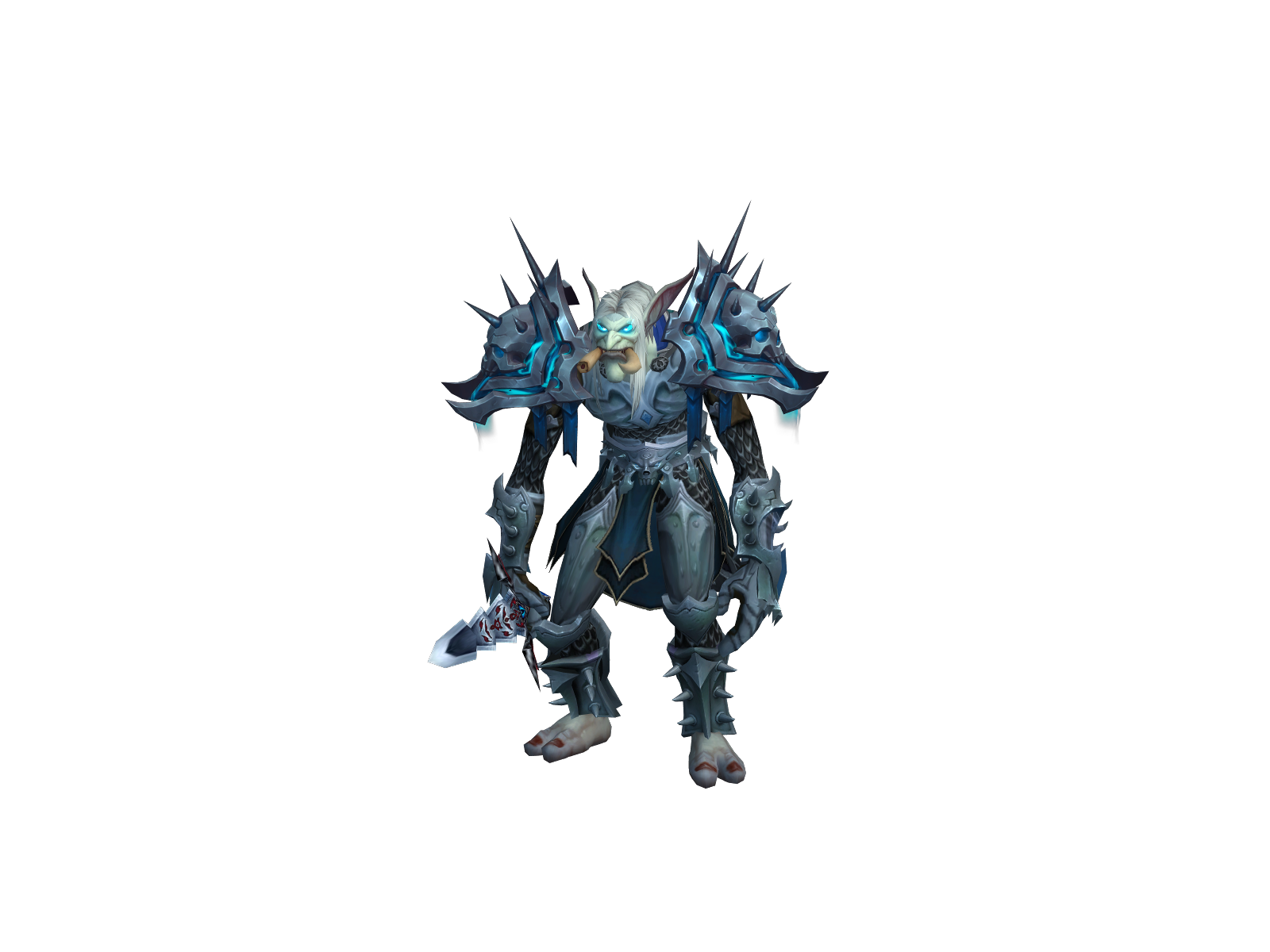 Rkwulu 3D character render
