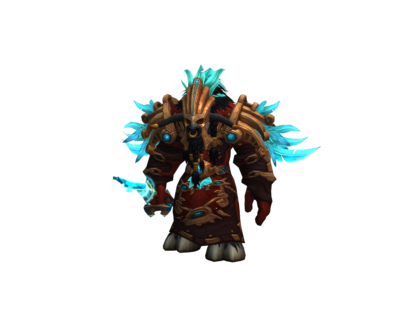 Forrest 3D character render