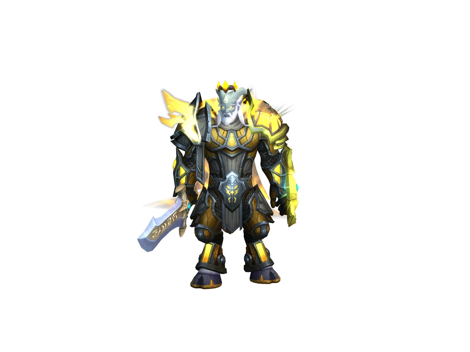 Goldmember 3D character render