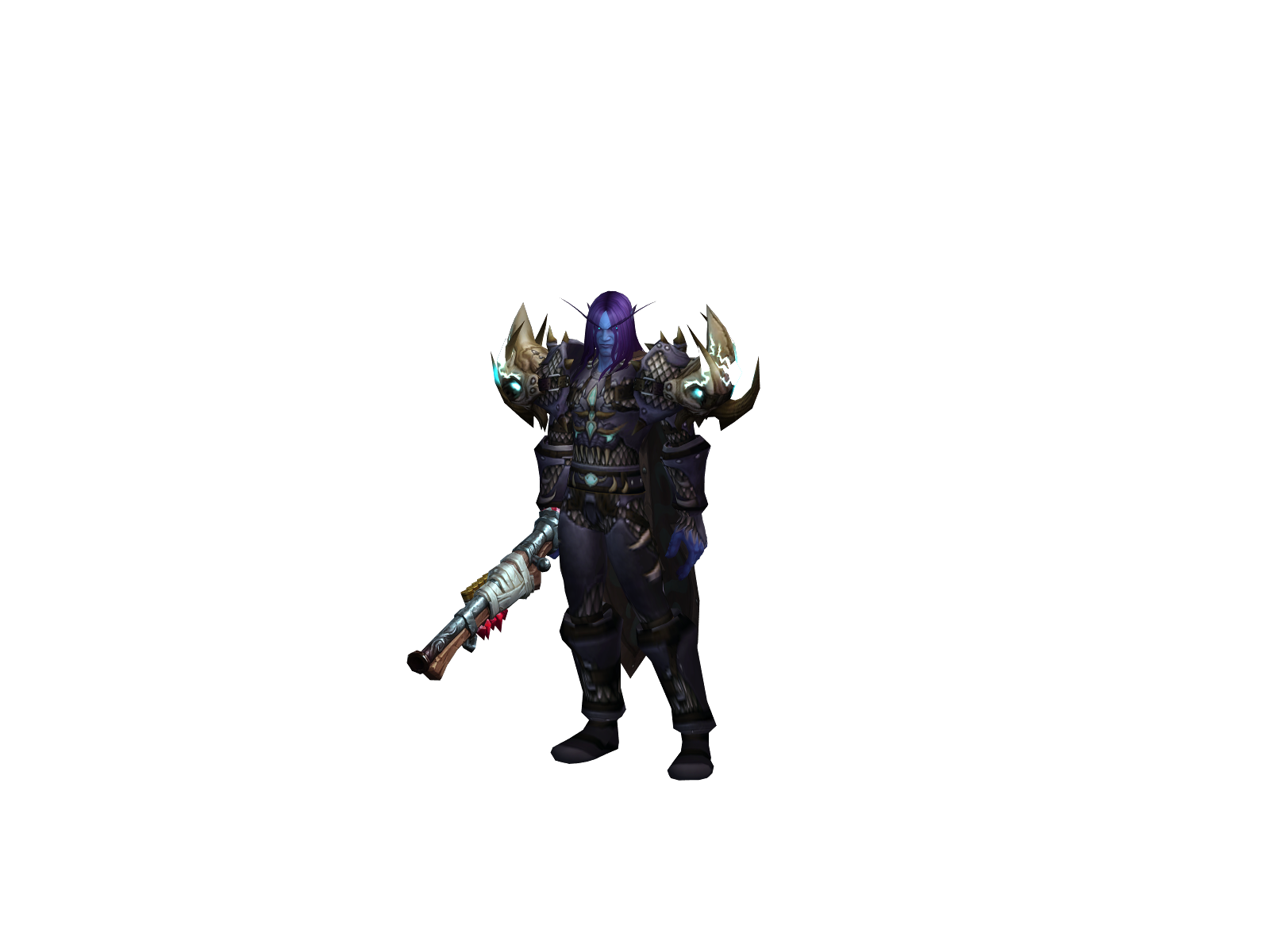 Gugugaga 3D character render