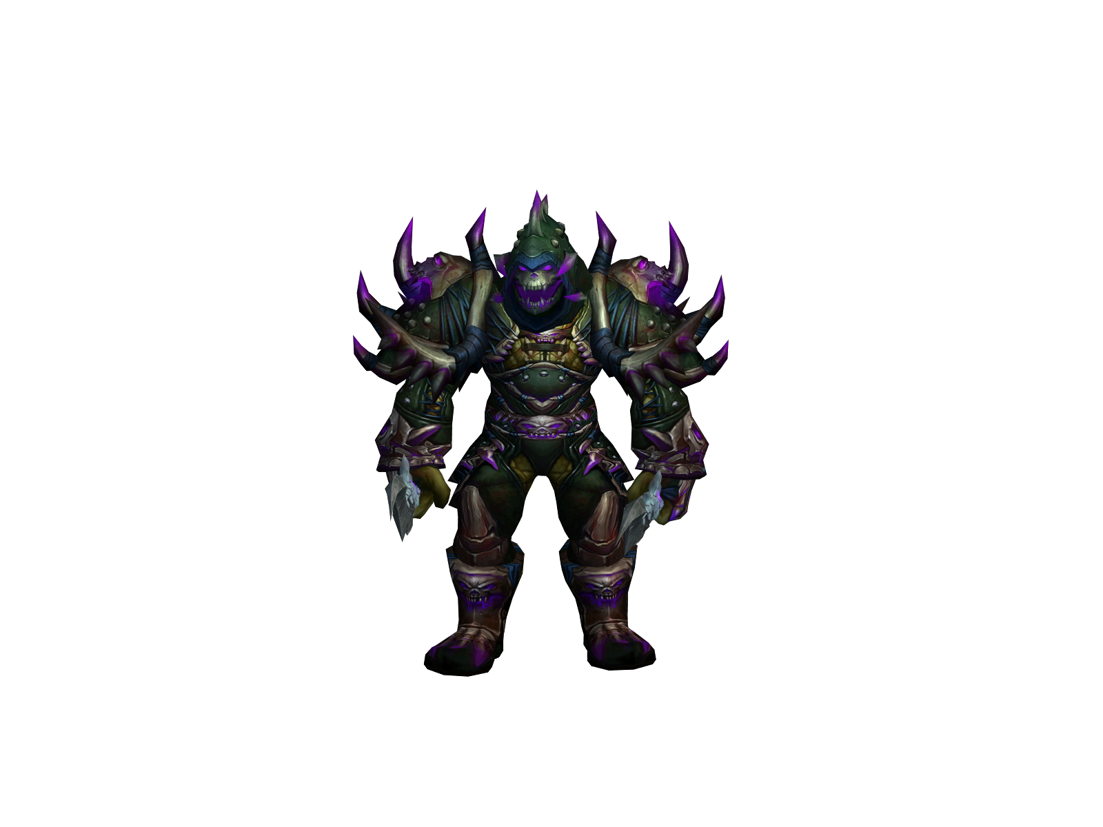 Roganus 3D character render