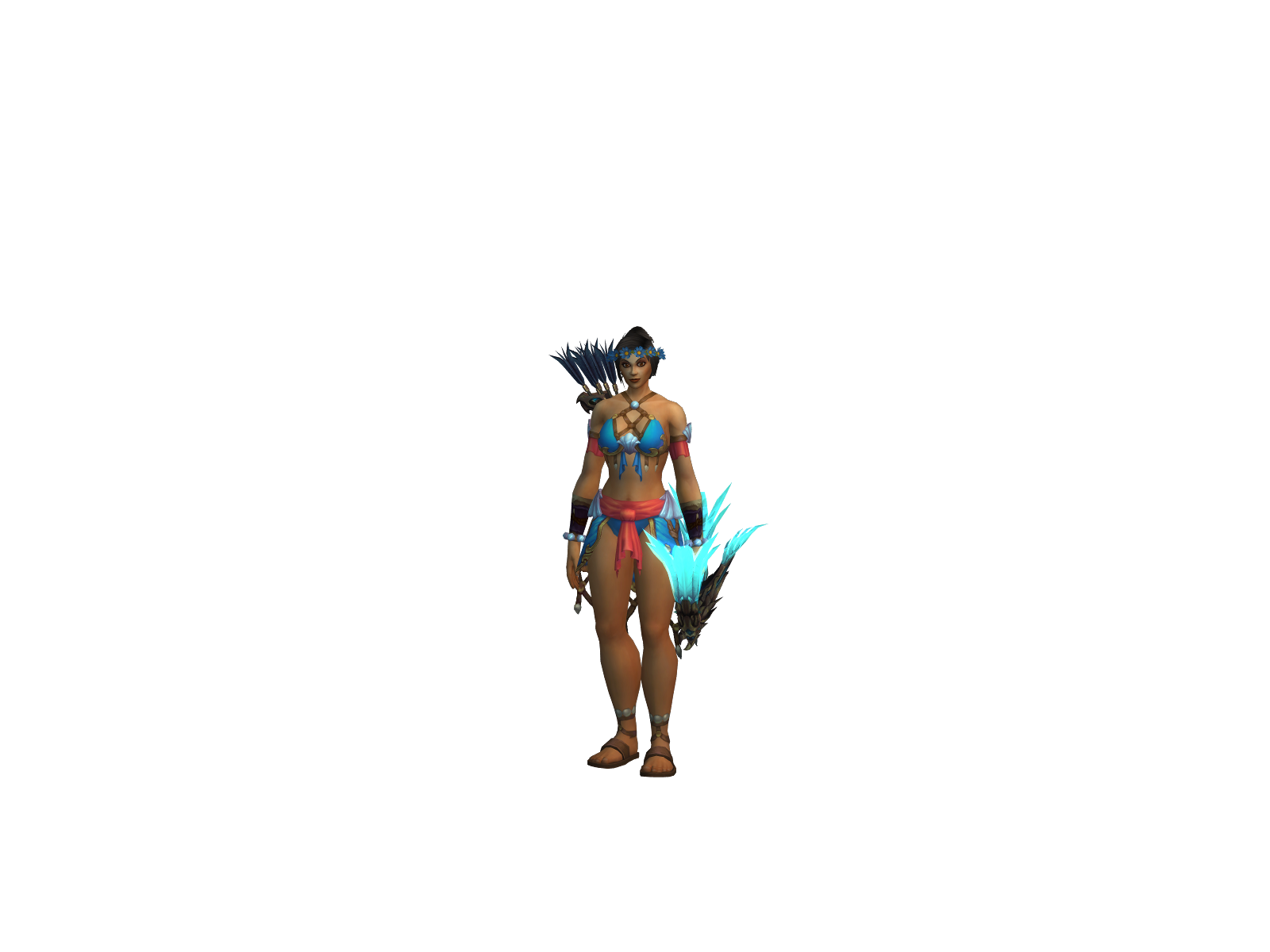 sluttygoat 3D character render