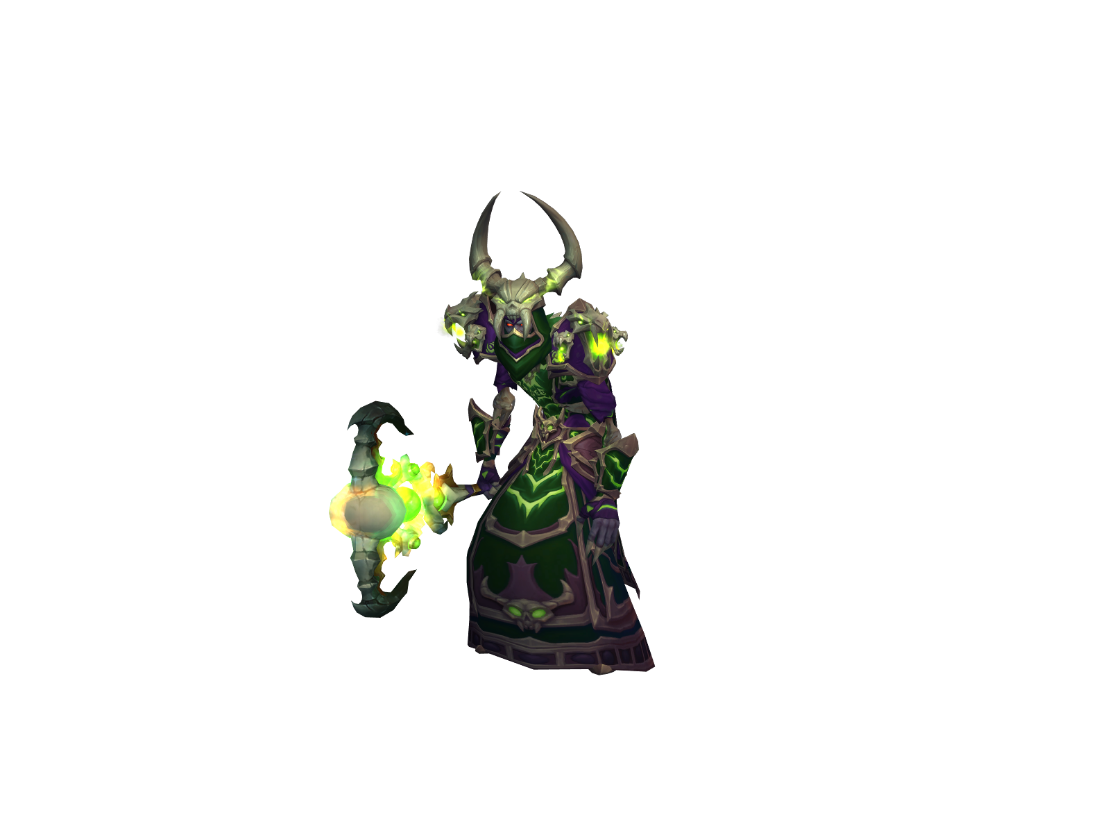 Affliction 3D character render